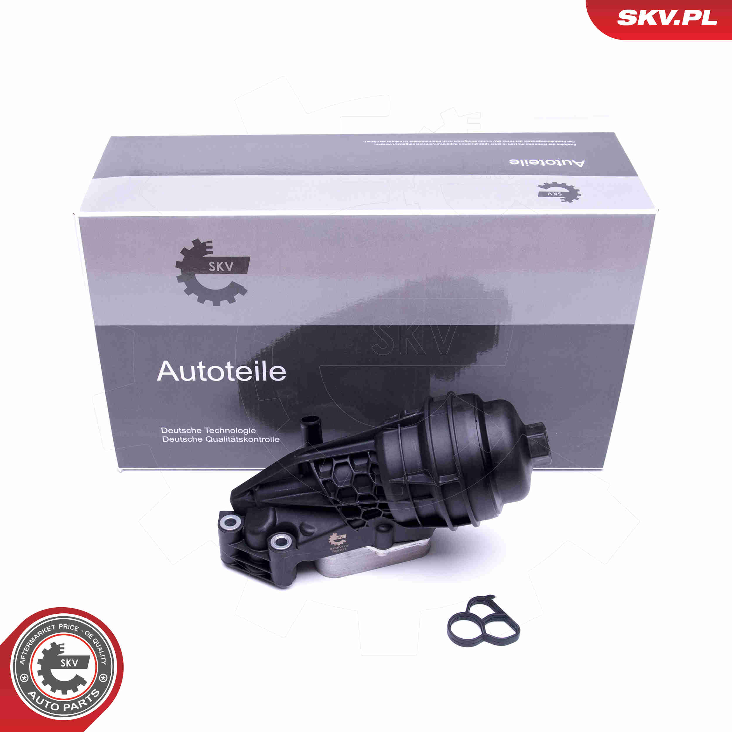 Oil Cooler, engine oil - 31SKV170 ESEN SKV
