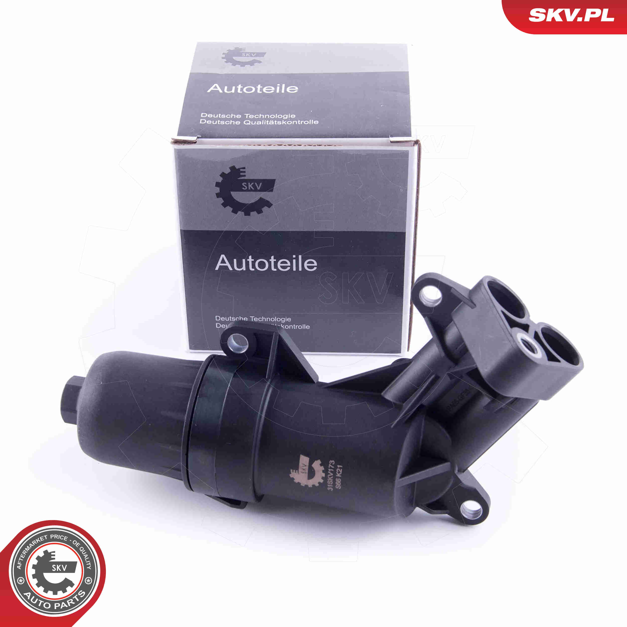 Oil Cooler, engine oil - 31SKV173 ESEN SKV