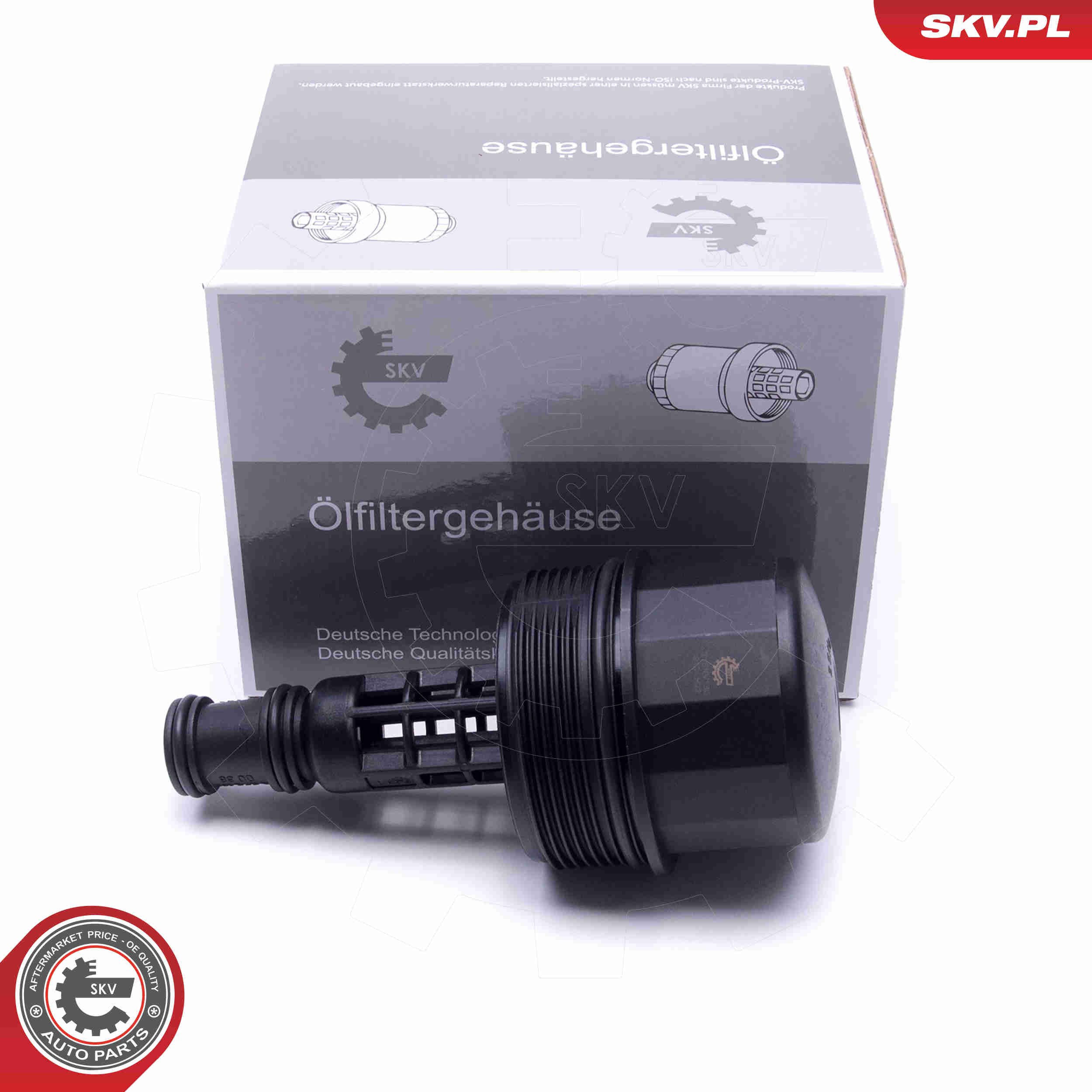Cap, oil filter housing - 31SKV180 ESEN SKV