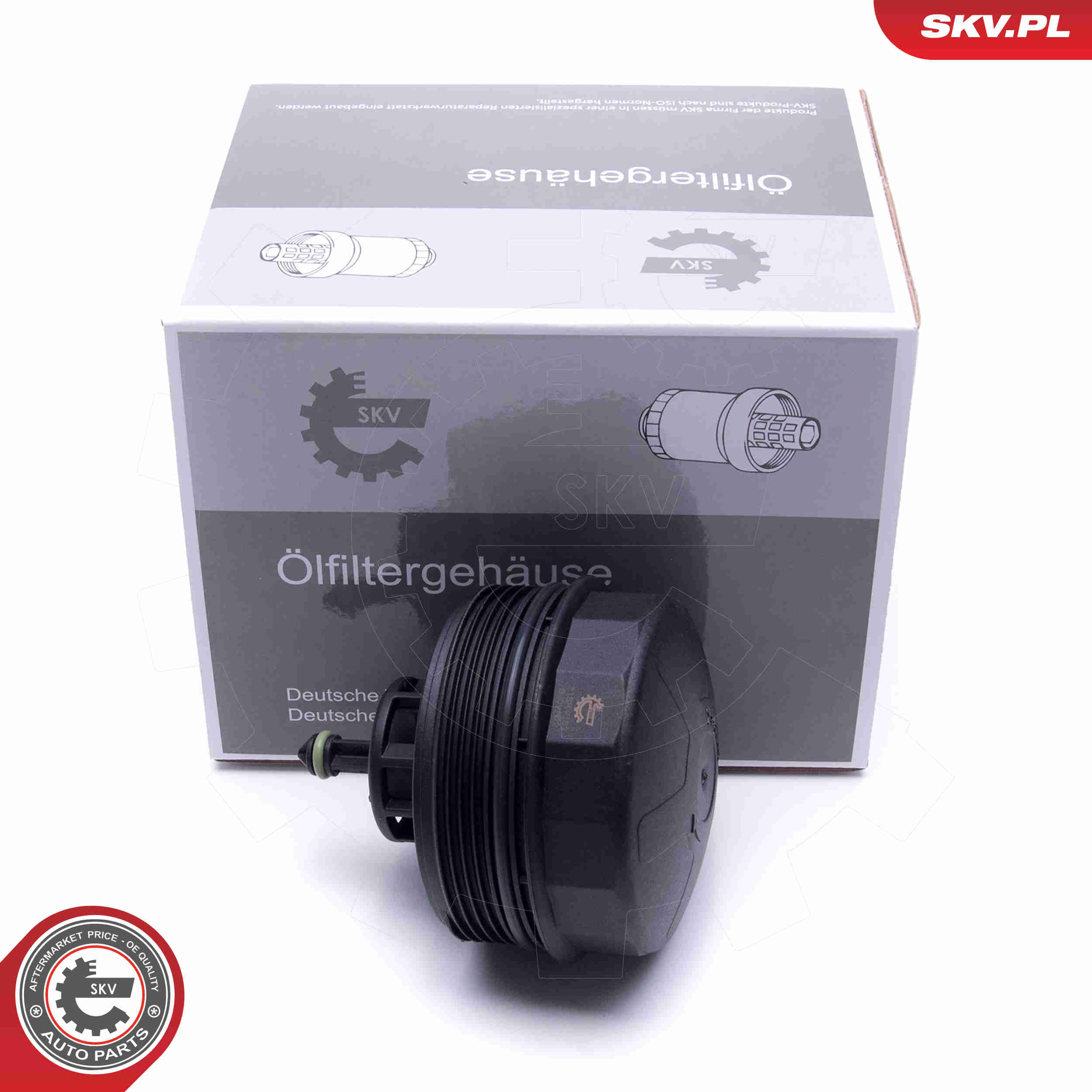 Cap, oil filter housing - 31SKV183 ESEN SKV