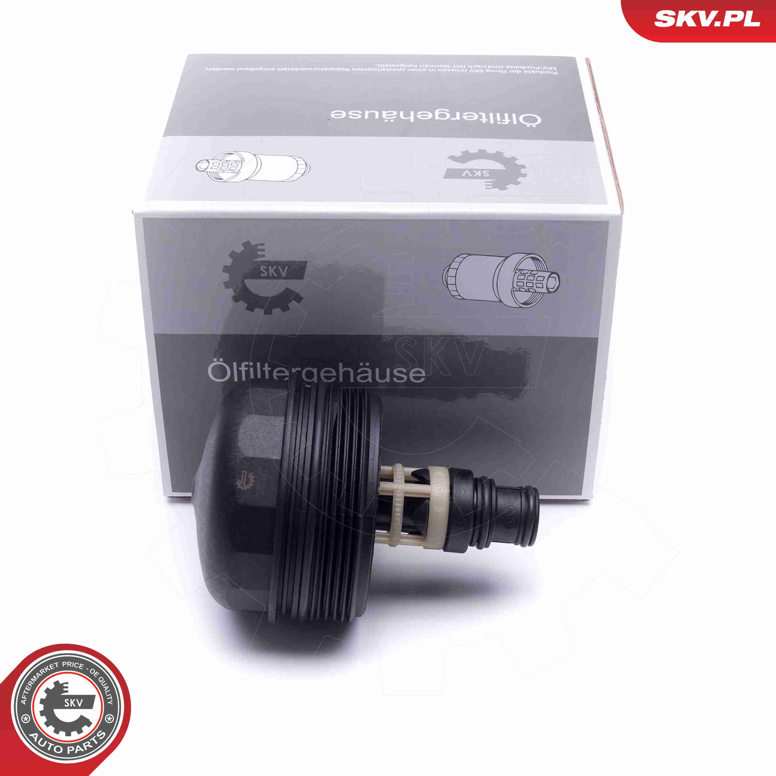 Cap, oil filter housing - 31SKV185 ESEN SKV