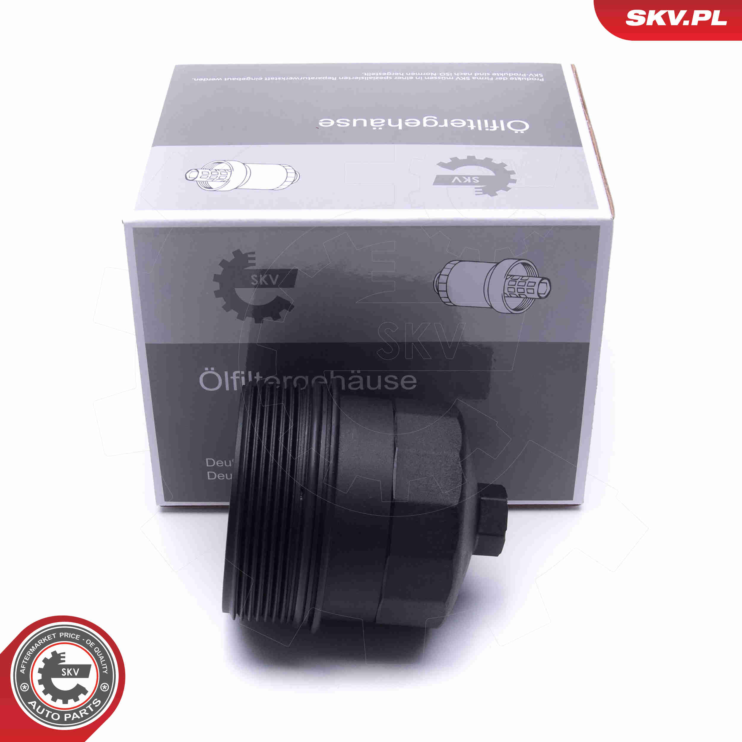 Cap, oil filter housing - 31SKV186 ESEN SKV