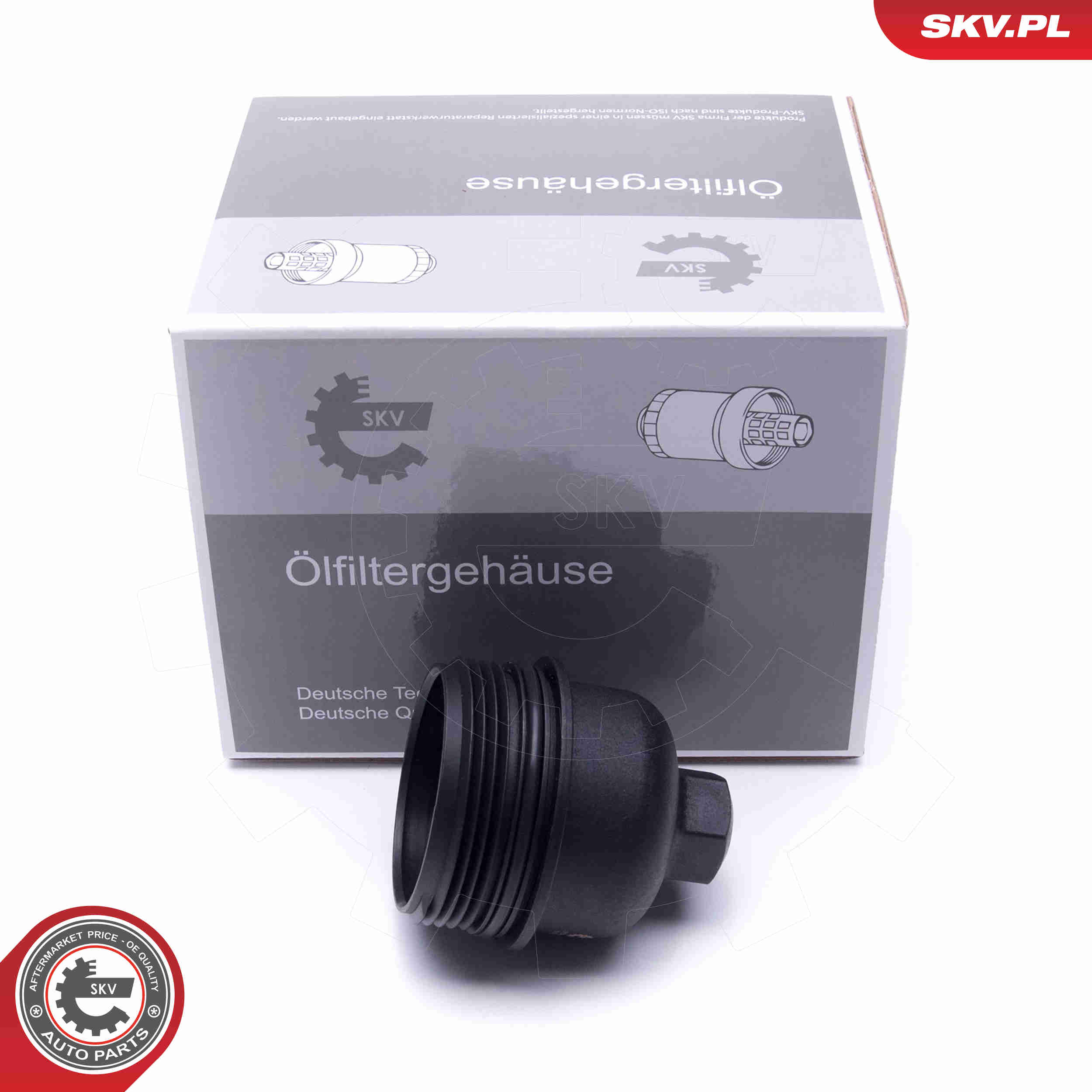 Cap, oil filter housing - 31SKV187 ESEN SKV