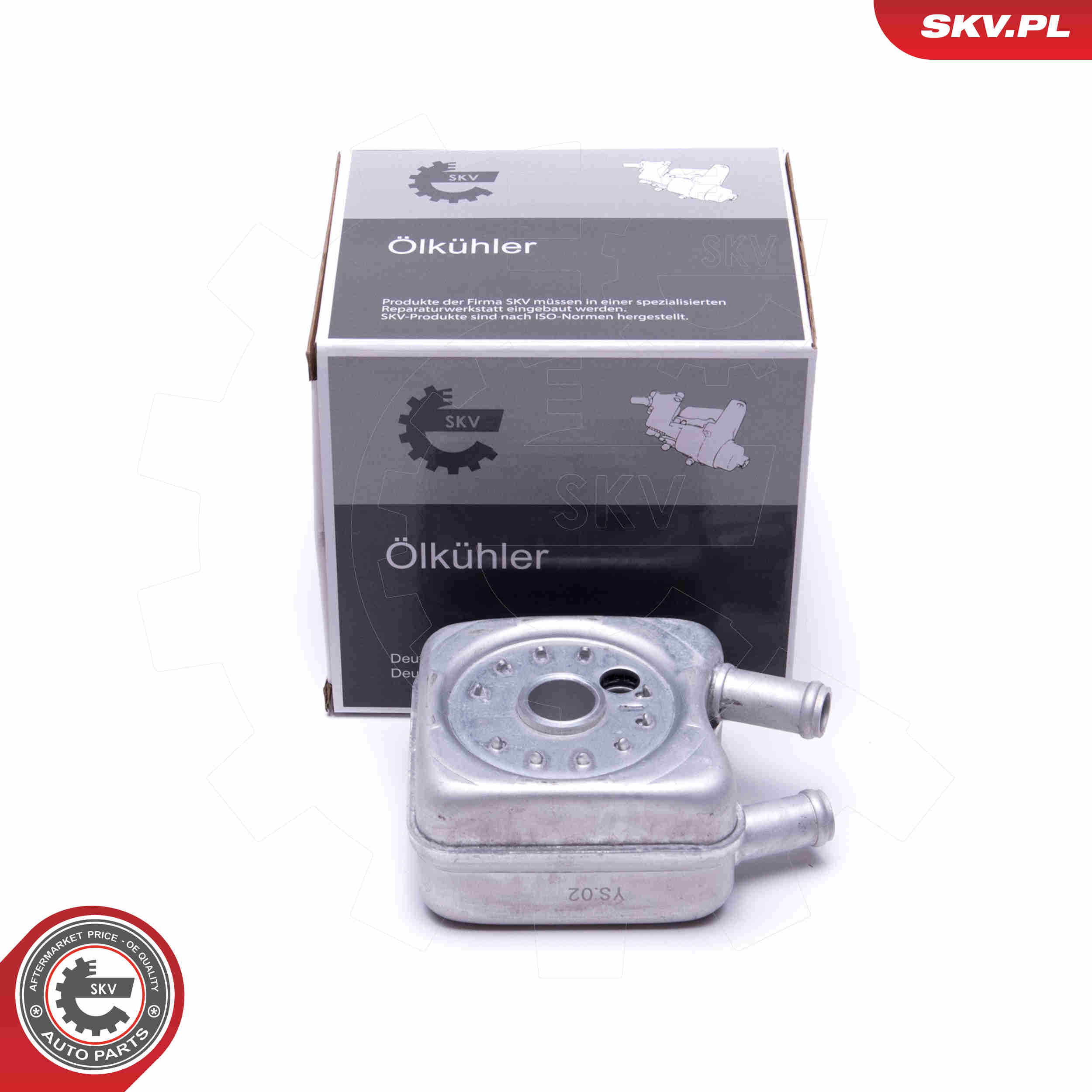 Oil Cooler, engine oil - 31SKV204 ESEN SKV