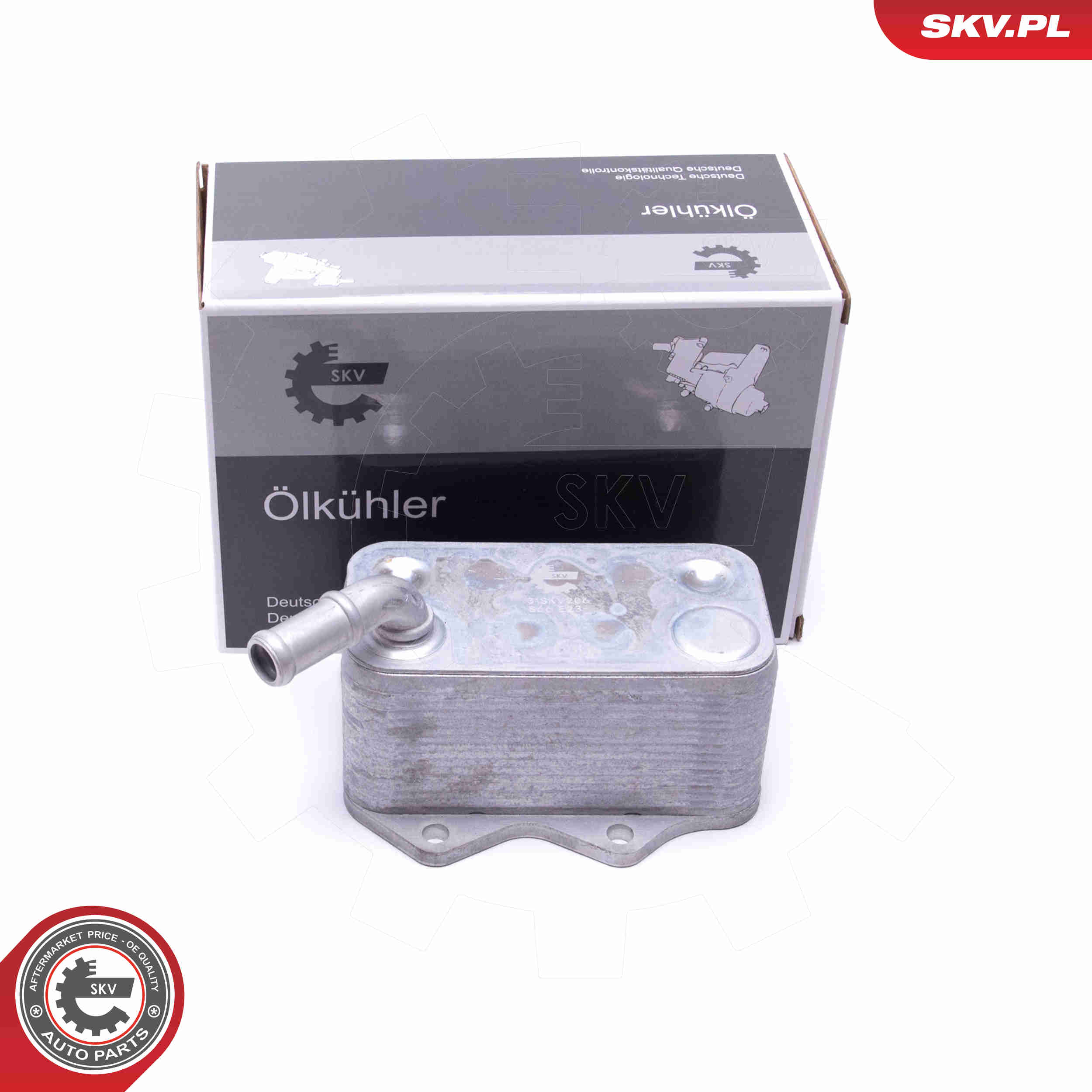 Oil Cooler, engine oil - 31SKV206 ESEN SKV