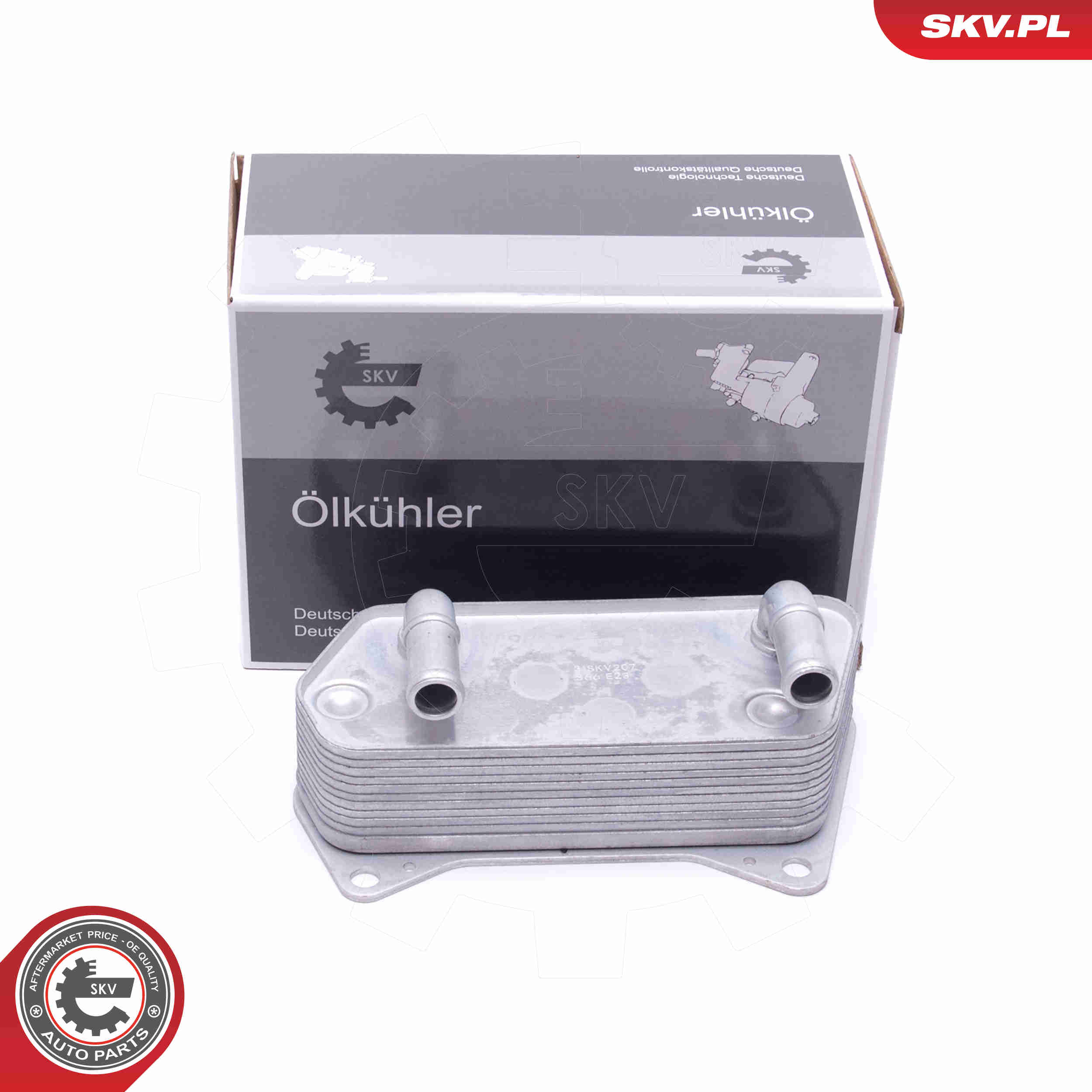 Oil Cooler, engine oil - 31SKV207 ESEN SKV
