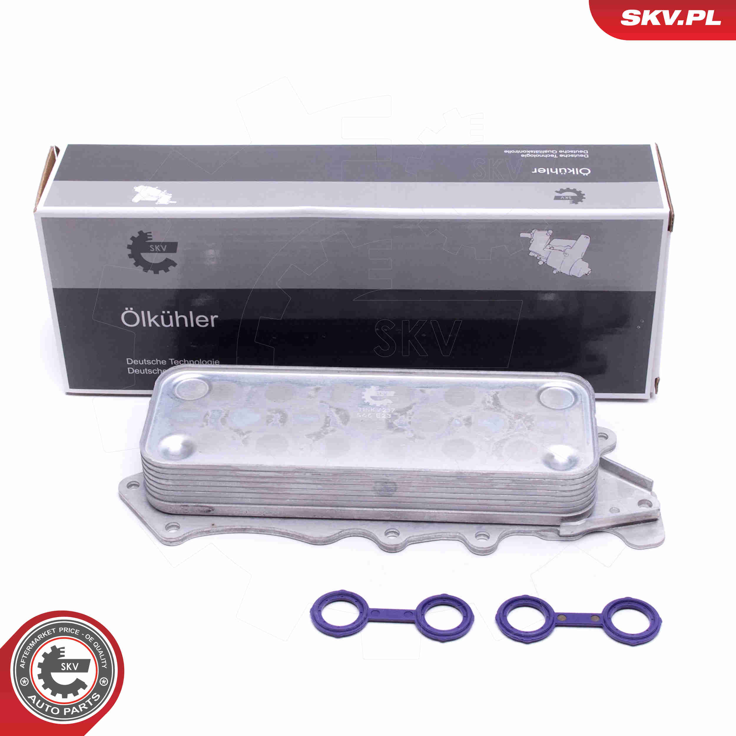 Oil Cooler, engine oil - 31SKV217 ESEN SKV