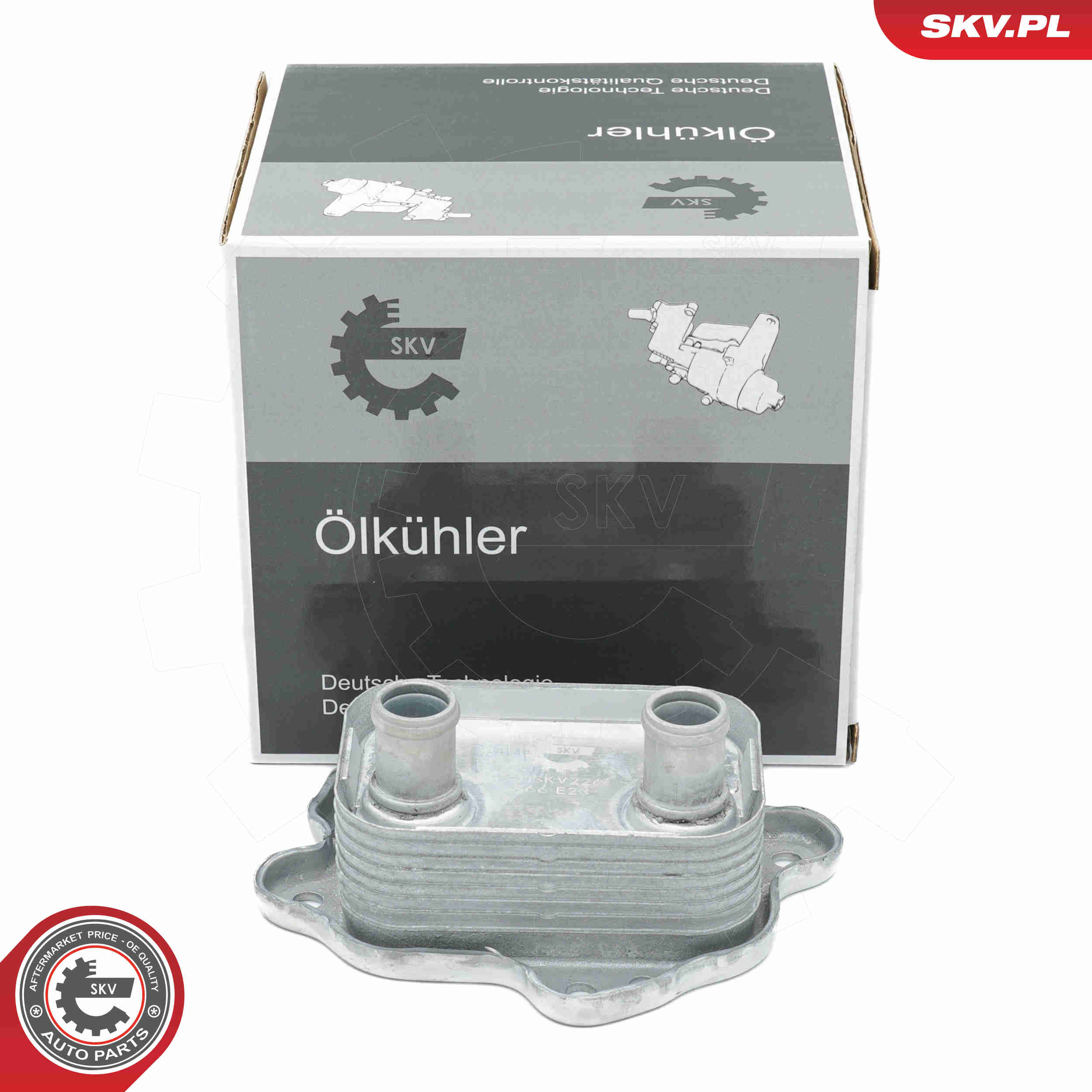Oil Cooler, engine oil - 31SKV226 ESEN SKV