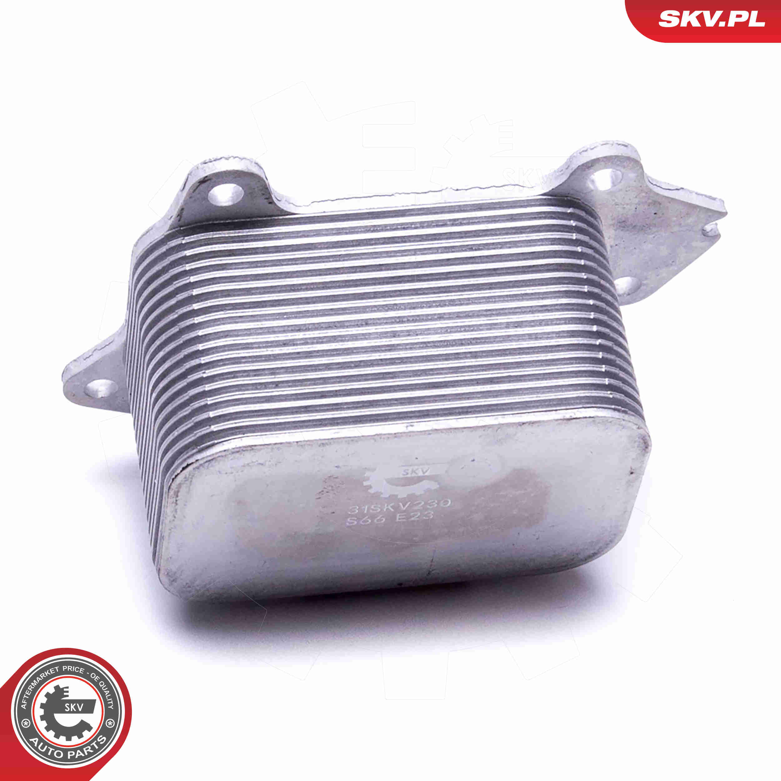 Oil Cooler, engine oil - 31SKV230 ESEN SKV