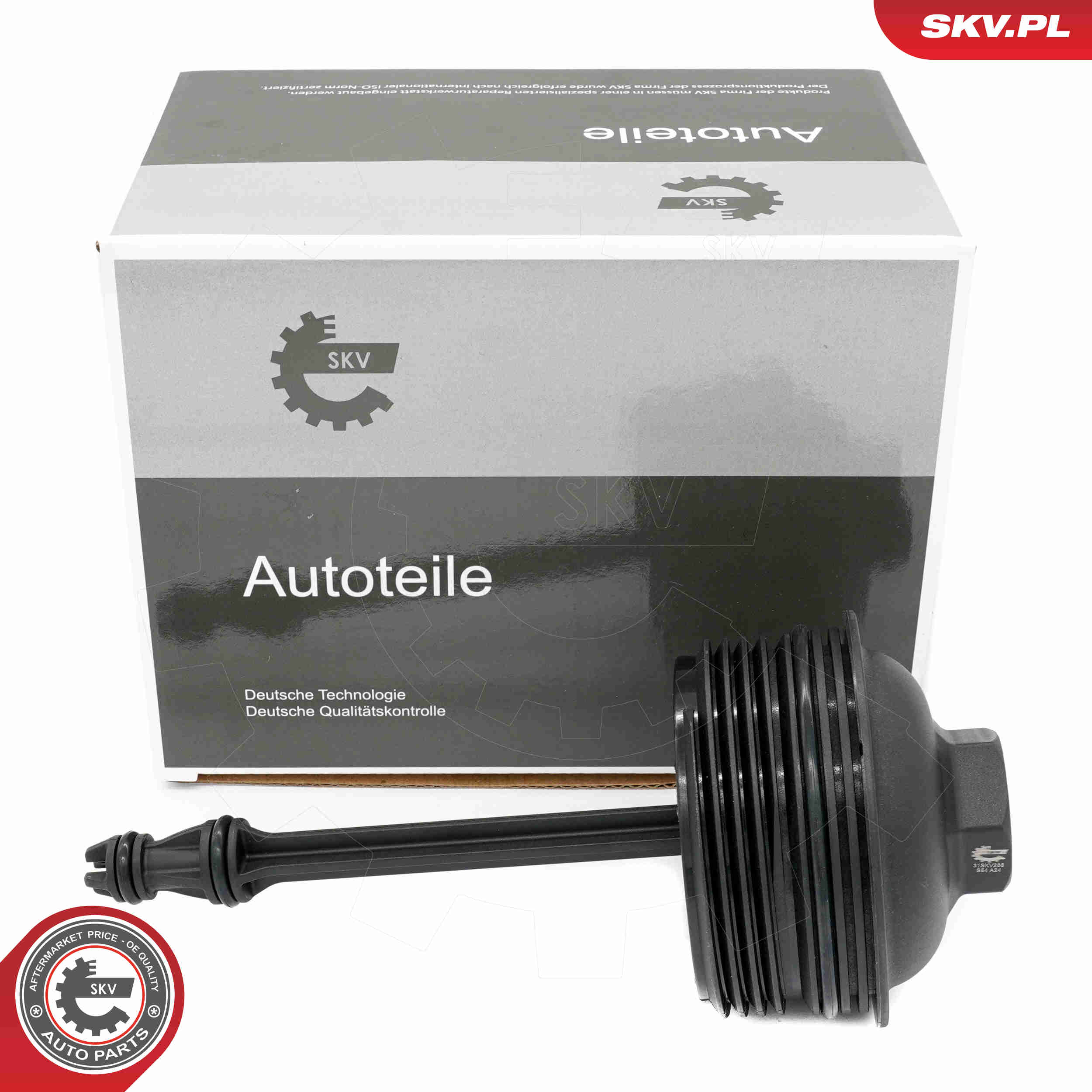Cap, oil filter housing - 31SKV266 ESEN SKV