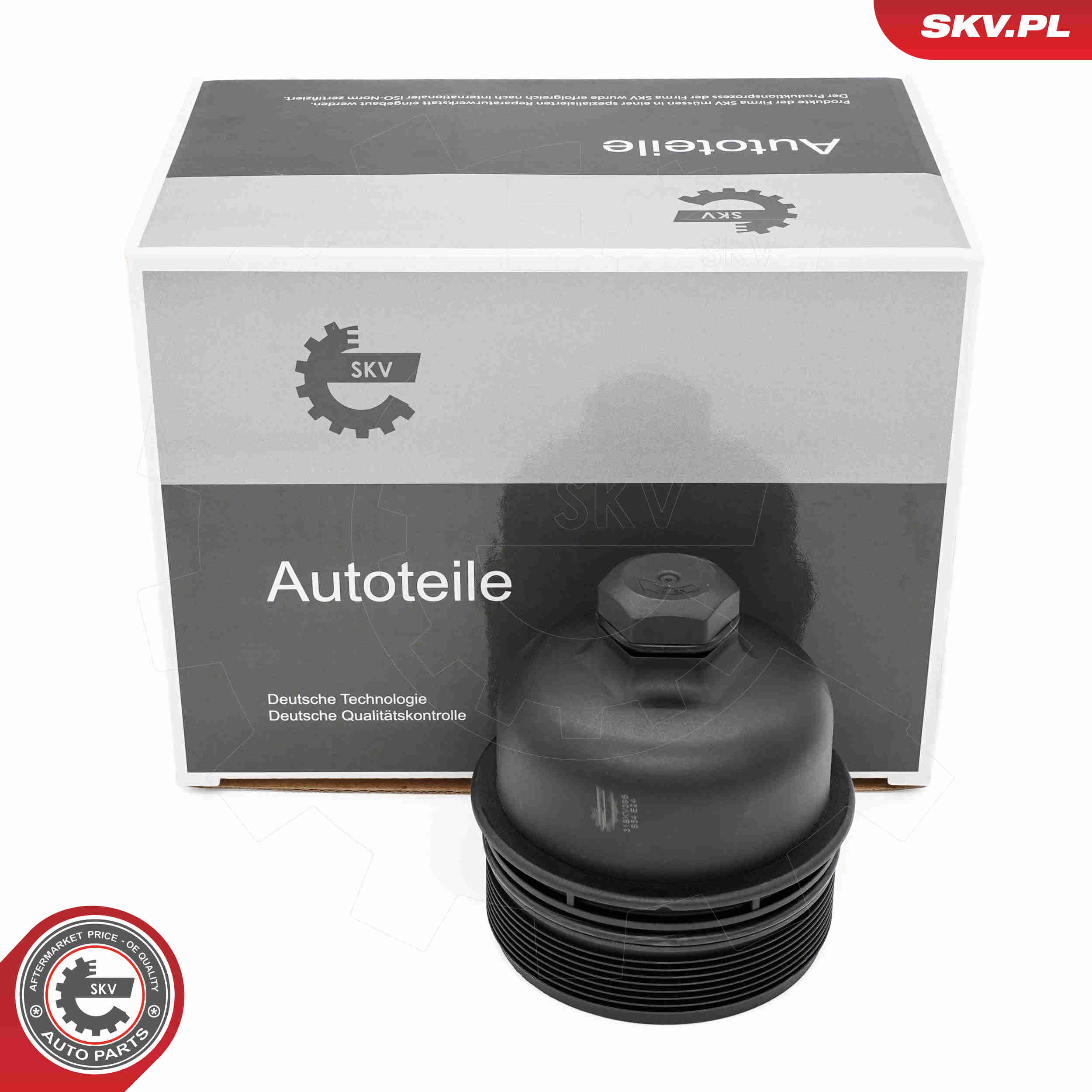 Cap, oil filter housing - 31SKV396 ESEN SKV
