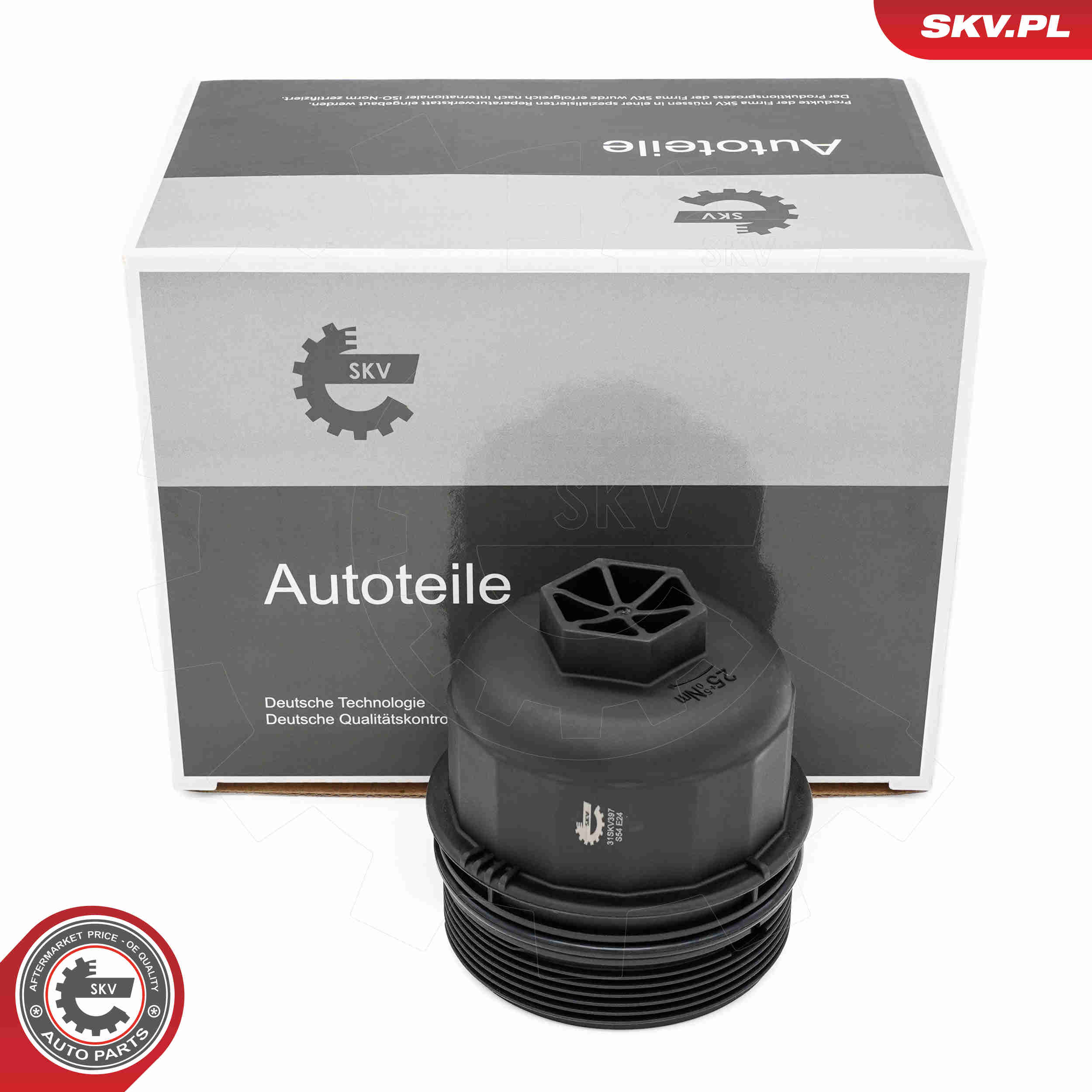 Cap, oil filter housing - 31SKV397 ESEN SKV