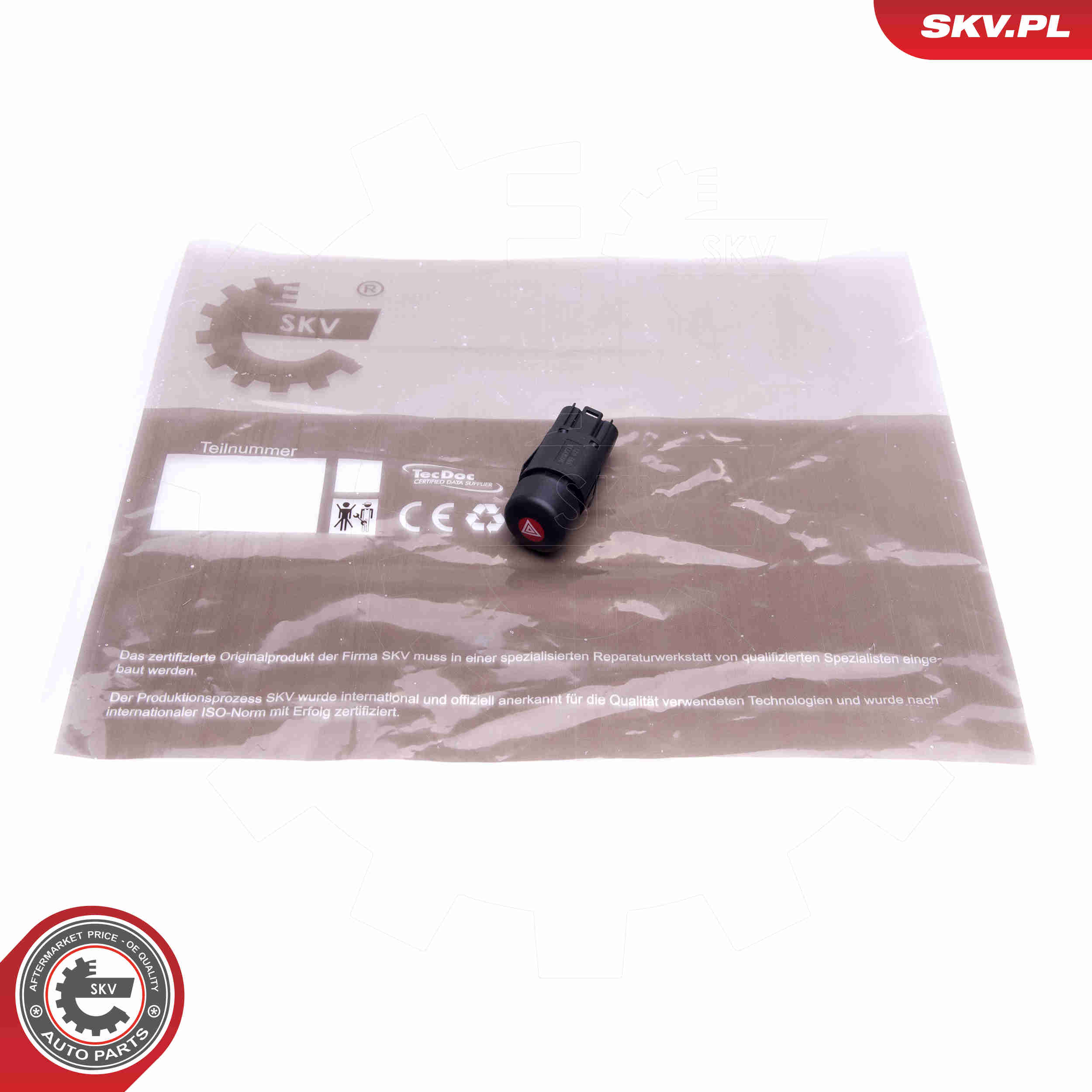 Hazard Light Switch - 36SKV718 ESEN SKV