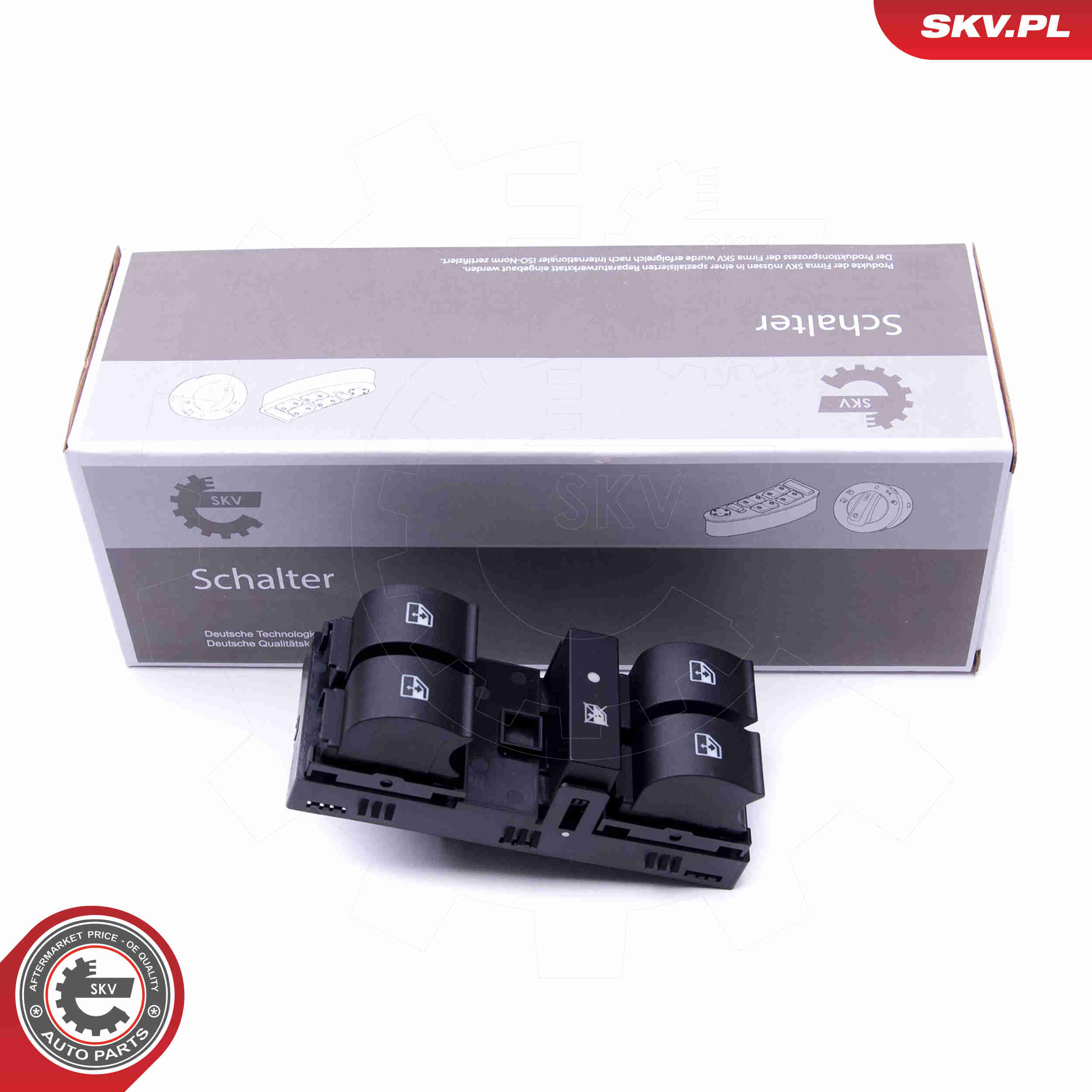 Switch, window regulator - 37SKV030 ESEN SKV