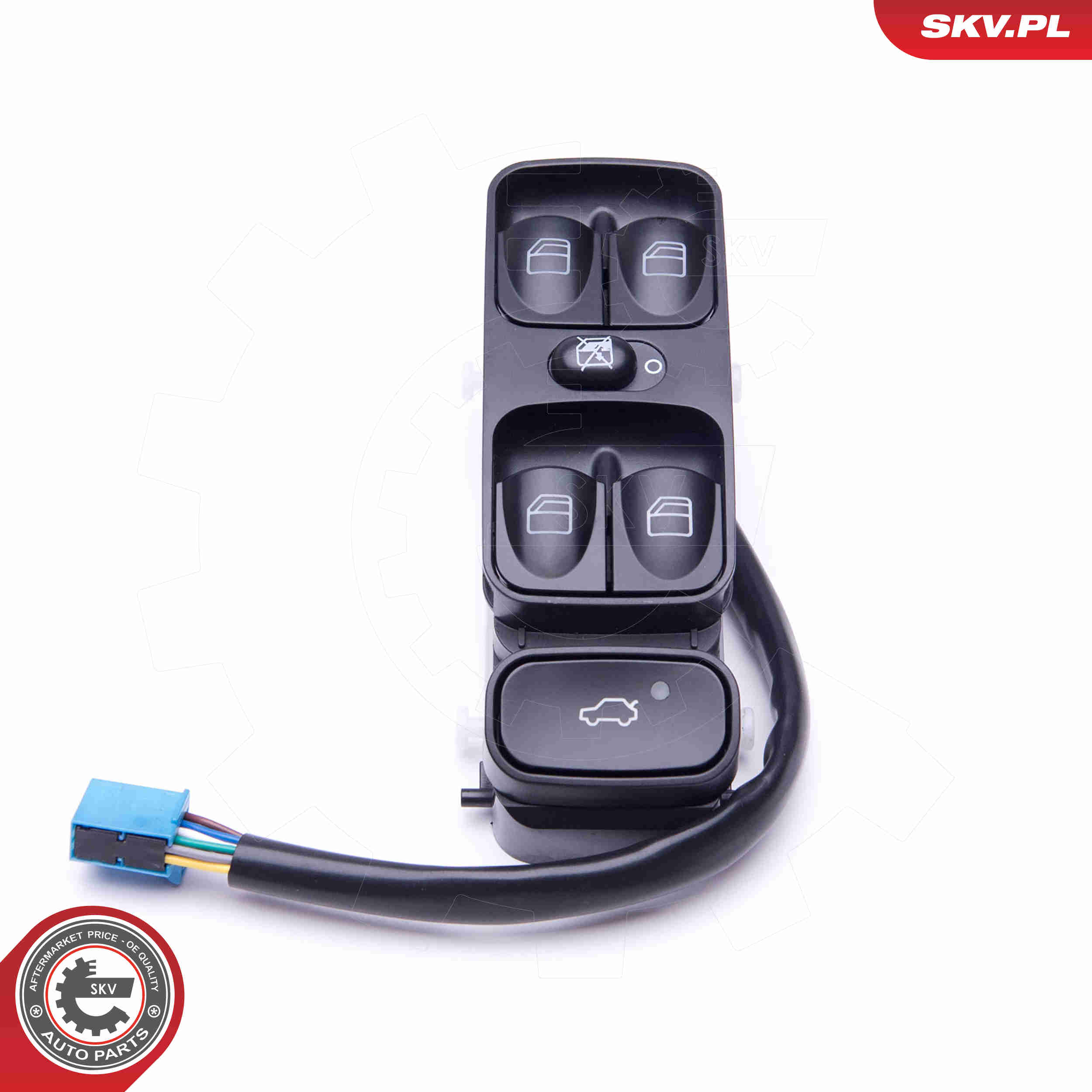 Switch, window regulator - 37SKV059 ESEN SKV
