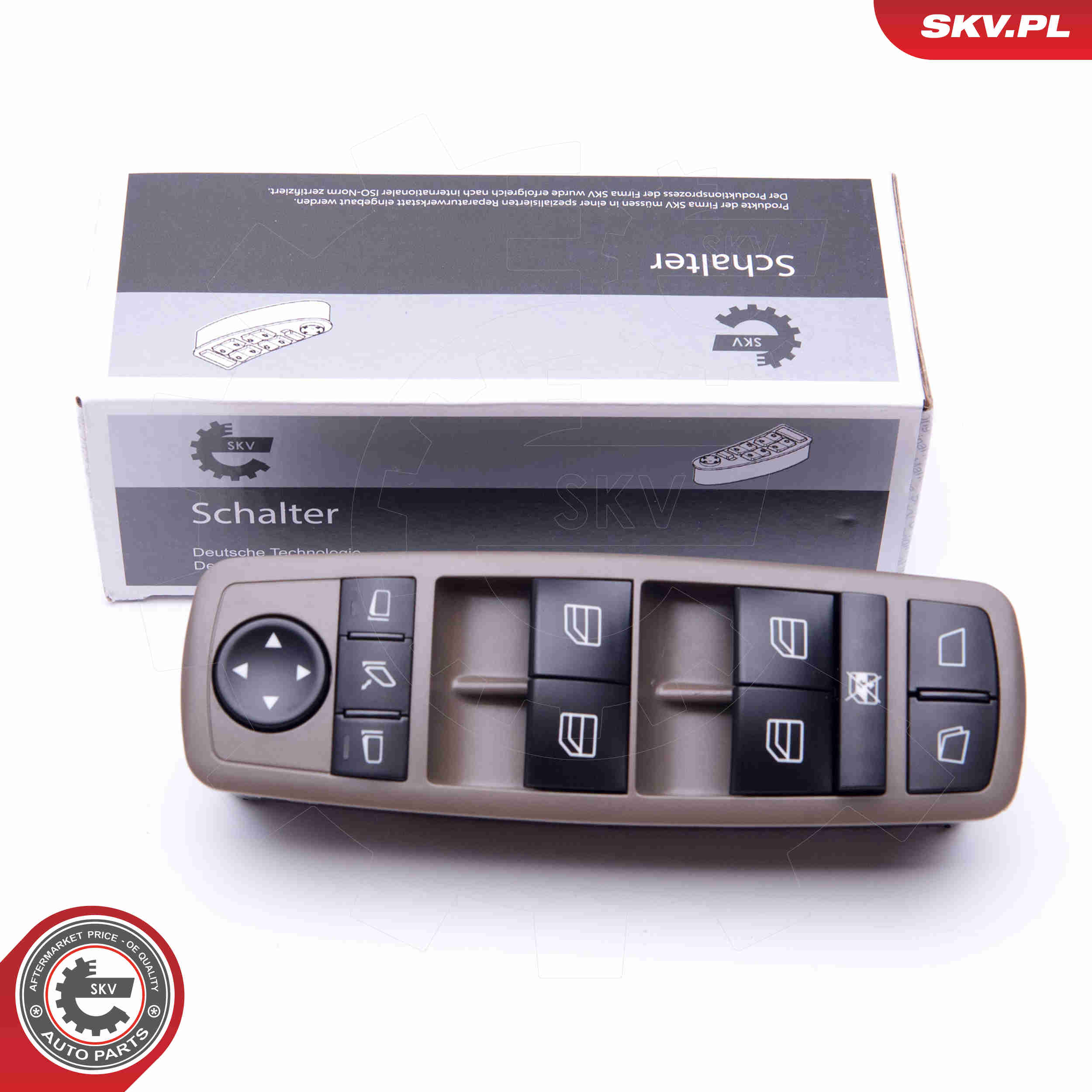 Switch, window regulator - 37SKV070 ESEN SKV