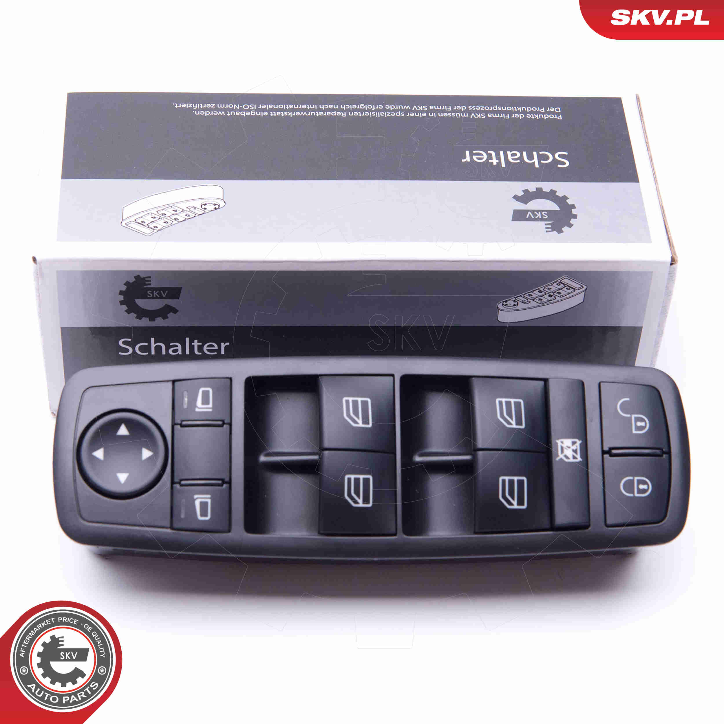 Switch, window regulator - 37SKV075 ESEN SKV