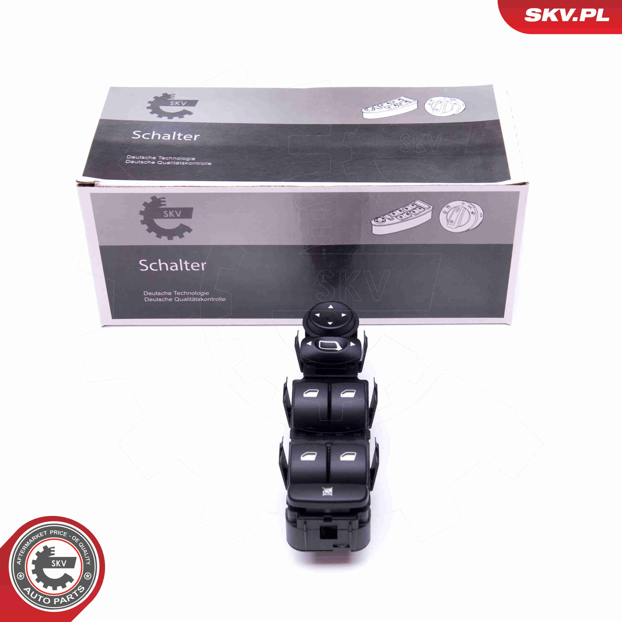 Interruttore, Alzacristallo - 37SKV107 ESEN SKV