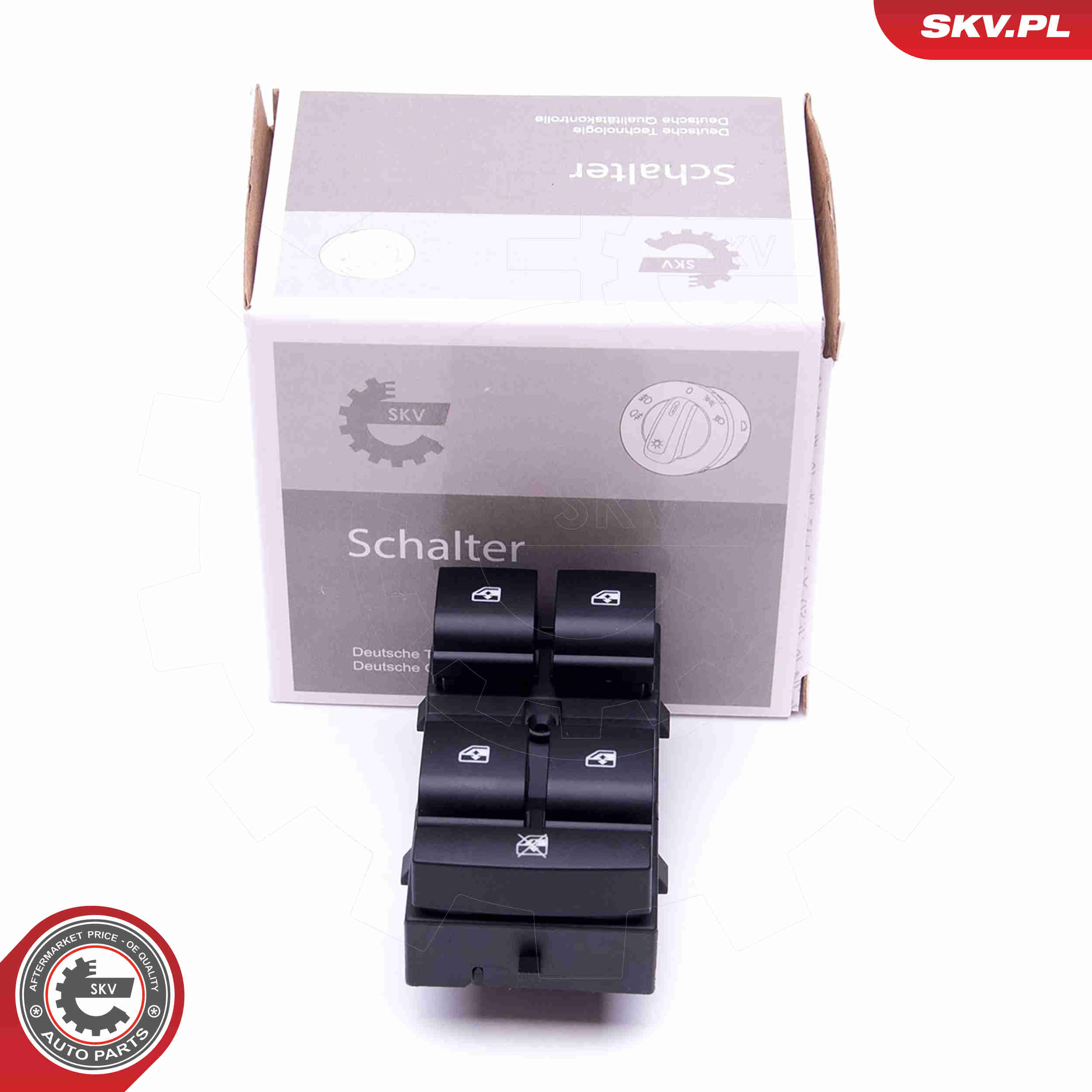 Switch, window regulator - 37SKV114 ESEN SKV