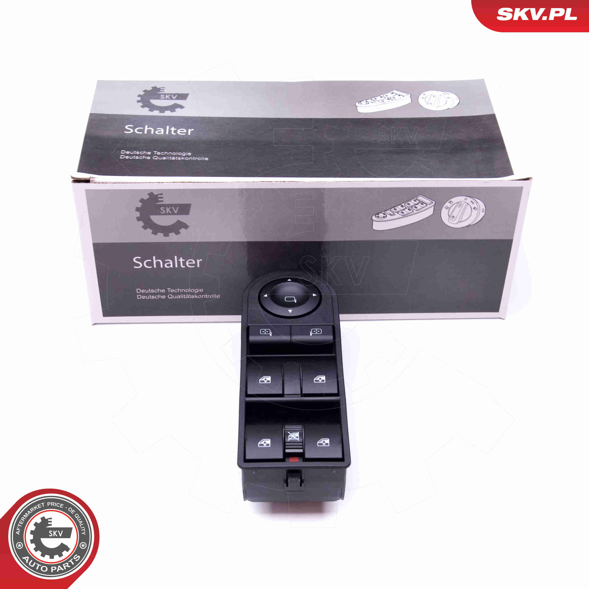 Switch, window regulator - 37SKV115 ESEN SKV