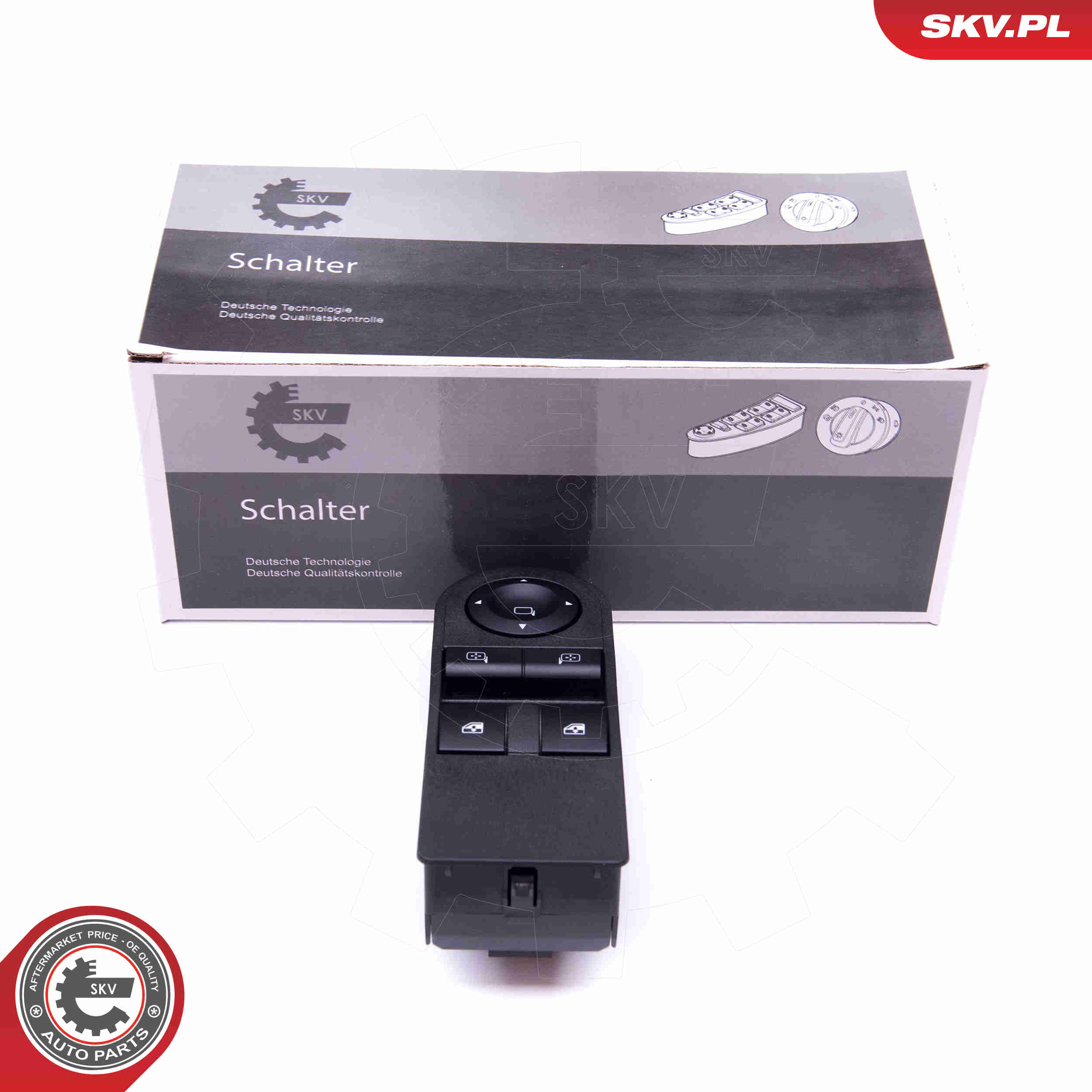 Switch, window regulator - 37SKV117 ESEN SKV