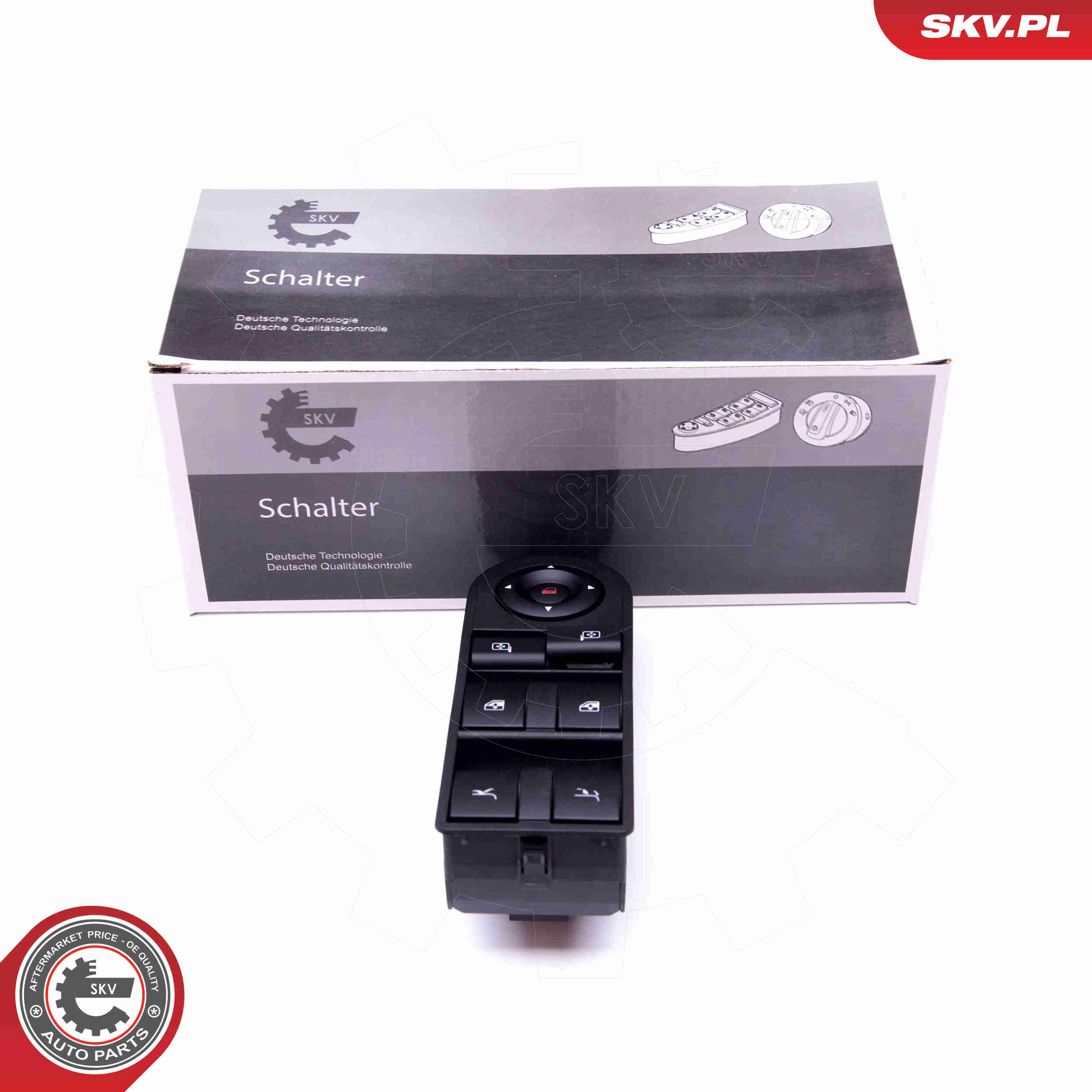 Switch, window regulator - 37SKV118 ESEN SKV
