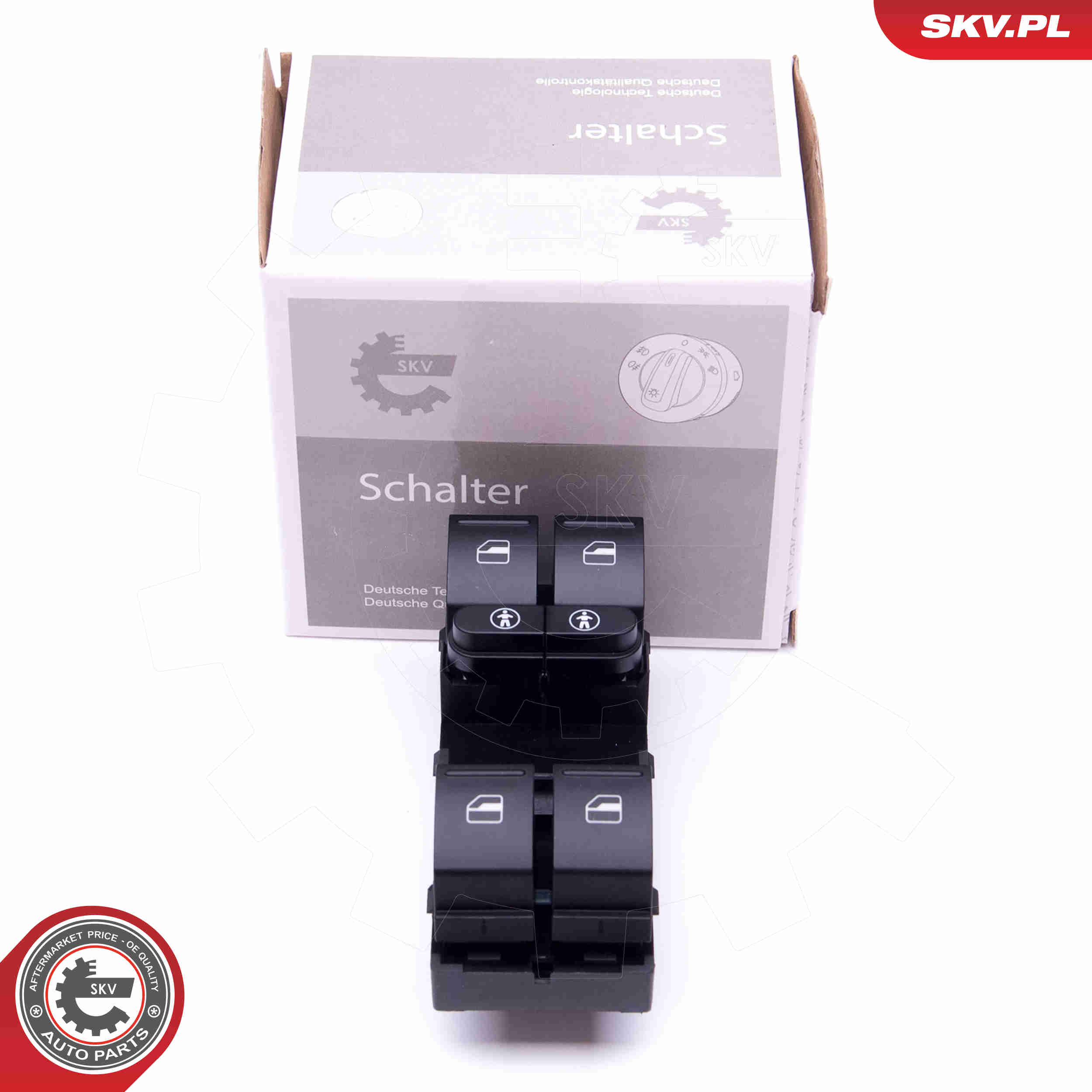 Switch, window regulator - 37SKV121 ESEN SKV