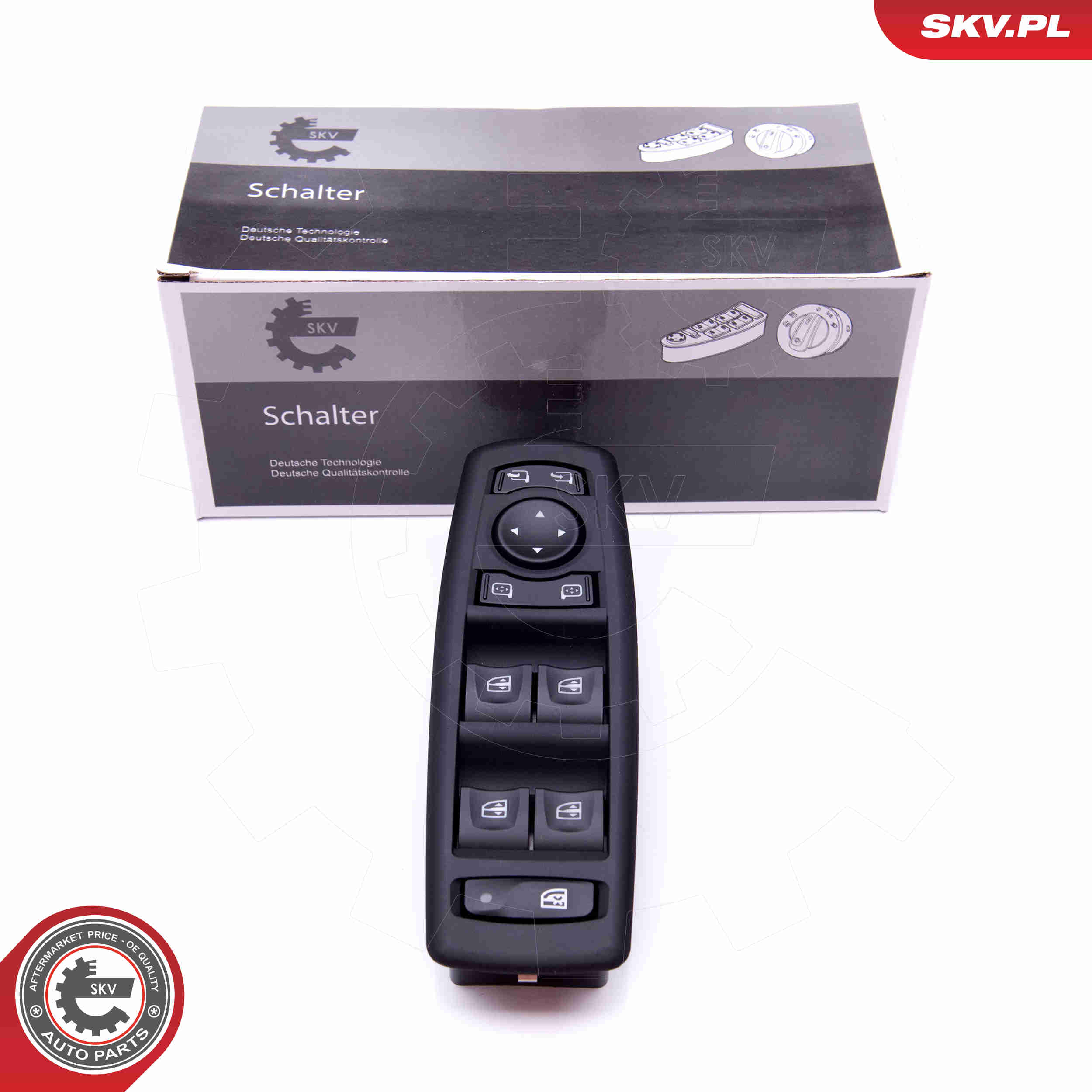 Interruttore, Alzacristallo - 37SKV129 ESEN SKV