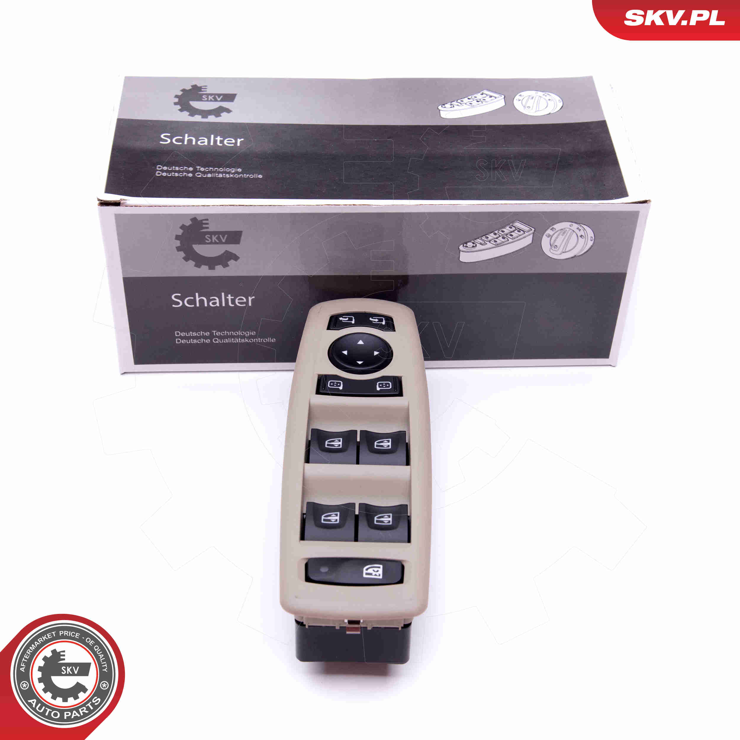 Switch, window regulator - 37SKV130 ESEN SKV