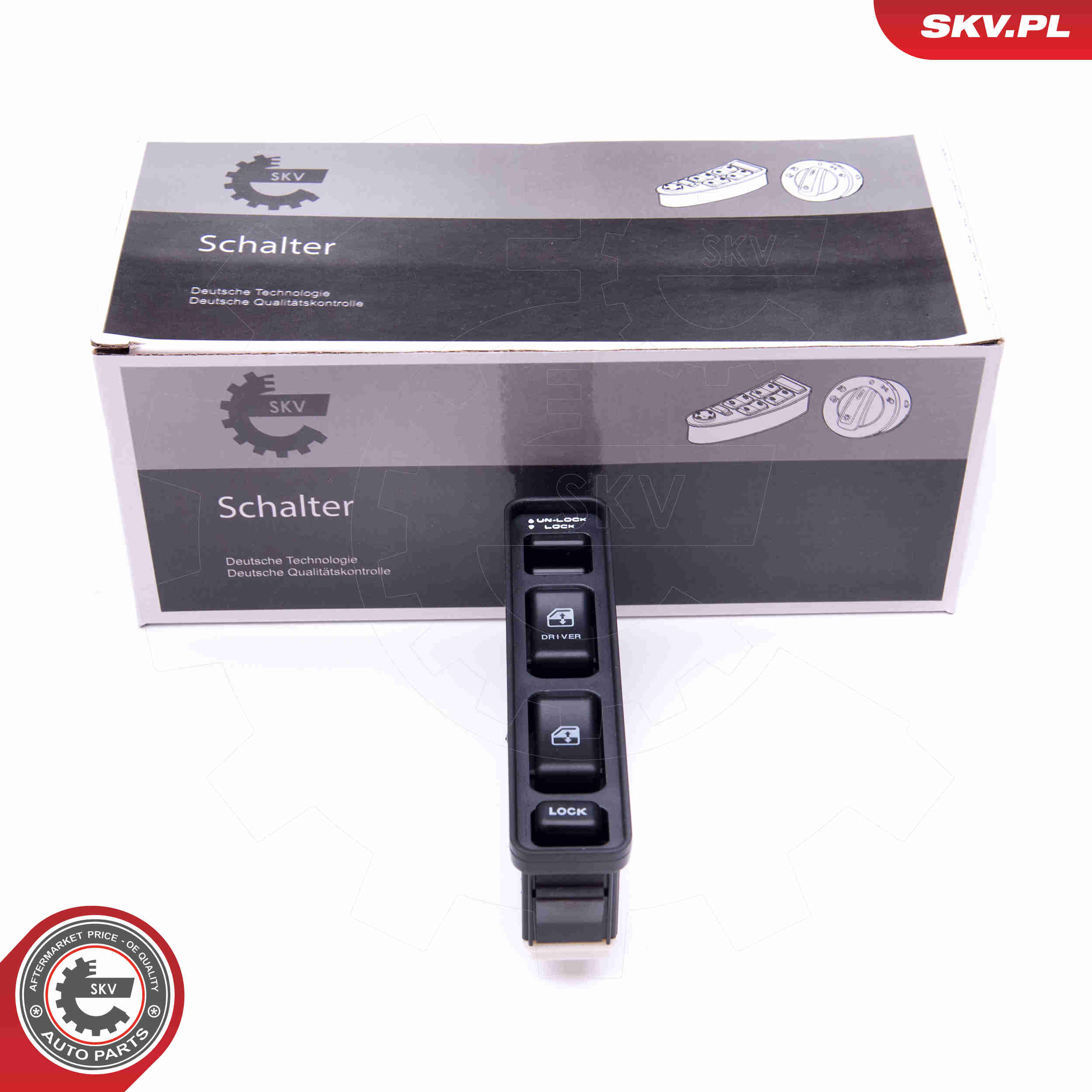 Switch, window regulator - 37SKV133 ESEN SKV