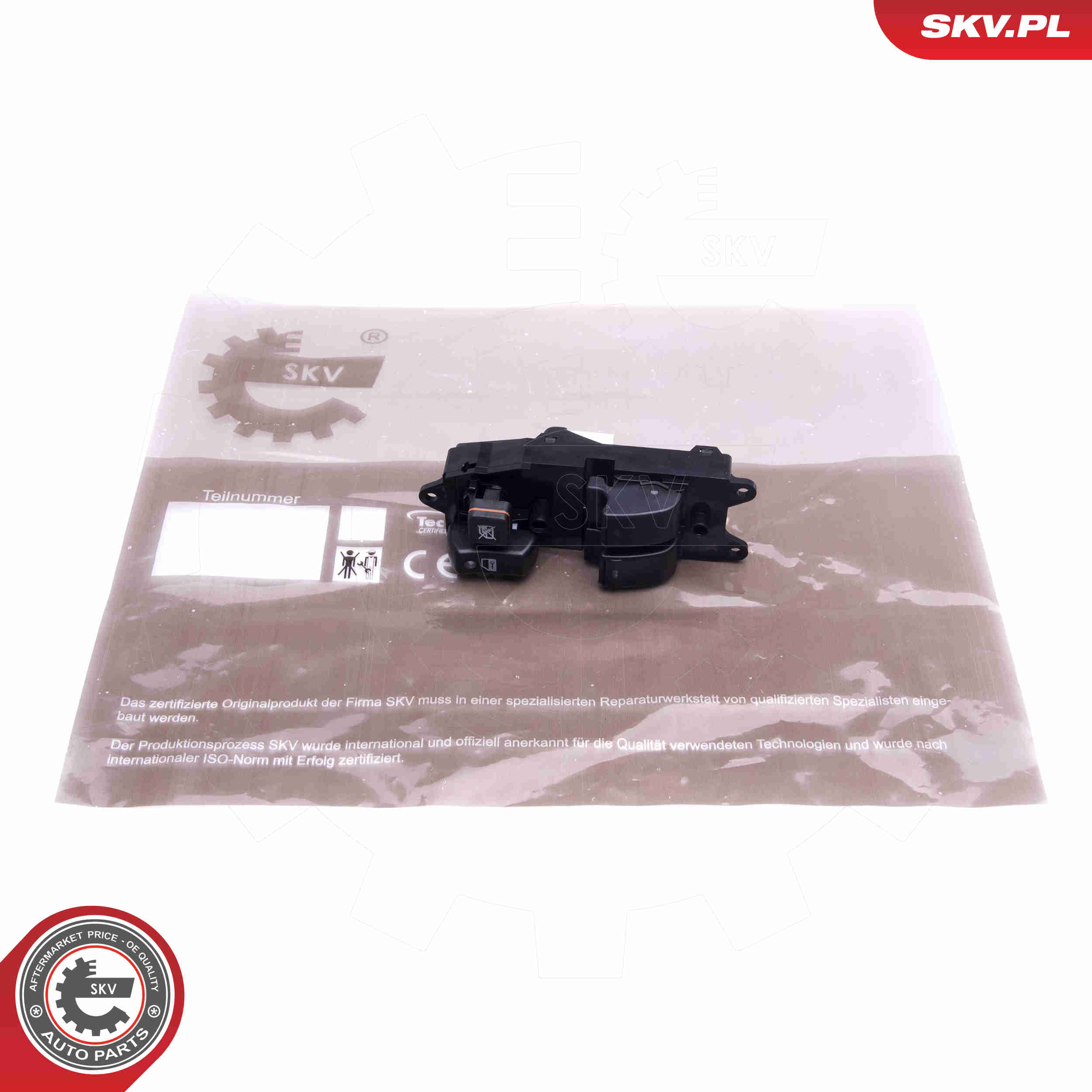 Schalter, Fensterheber - 37SKV134 ESEN SKV