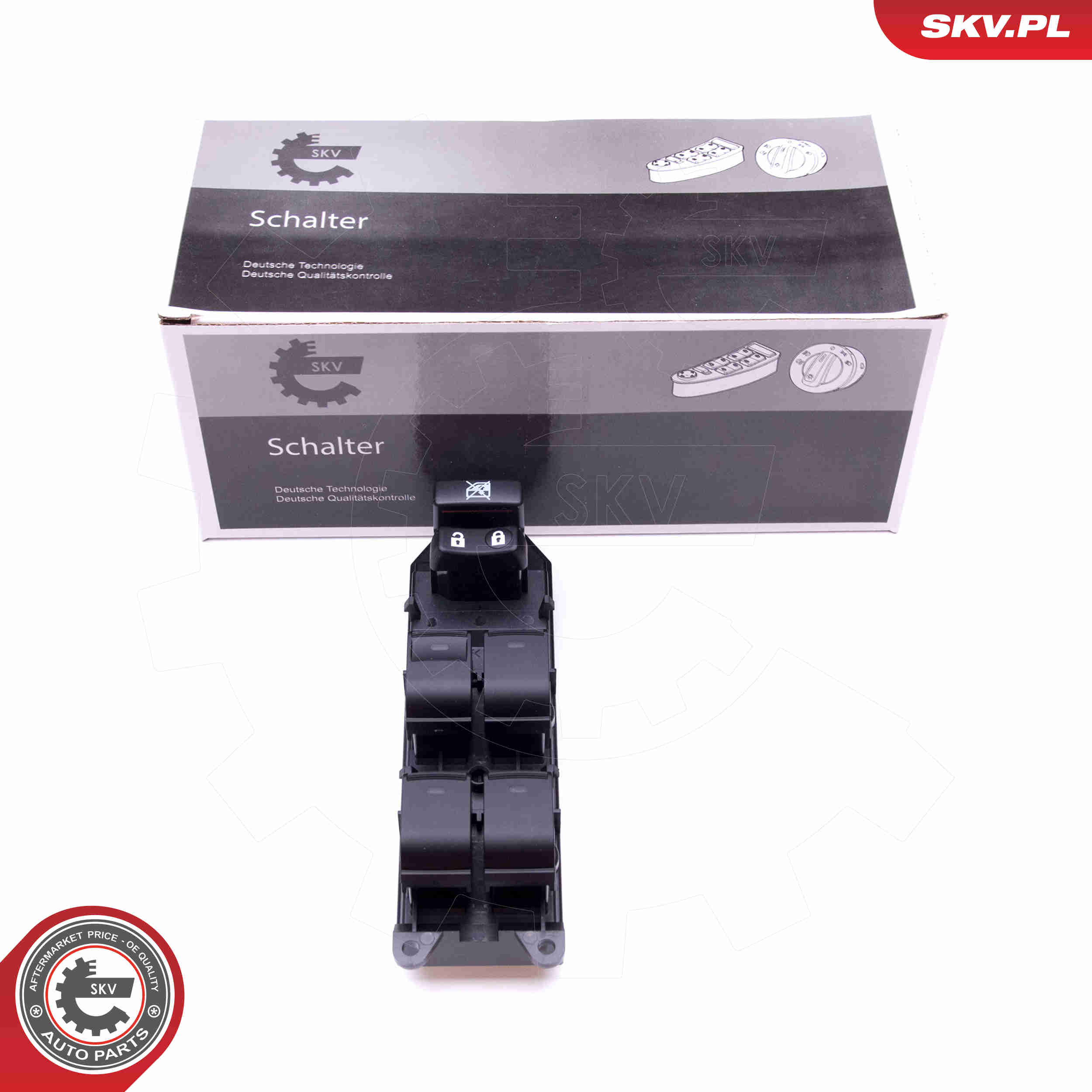 Switch, window regulator - 37SKV137 ESEN SKV