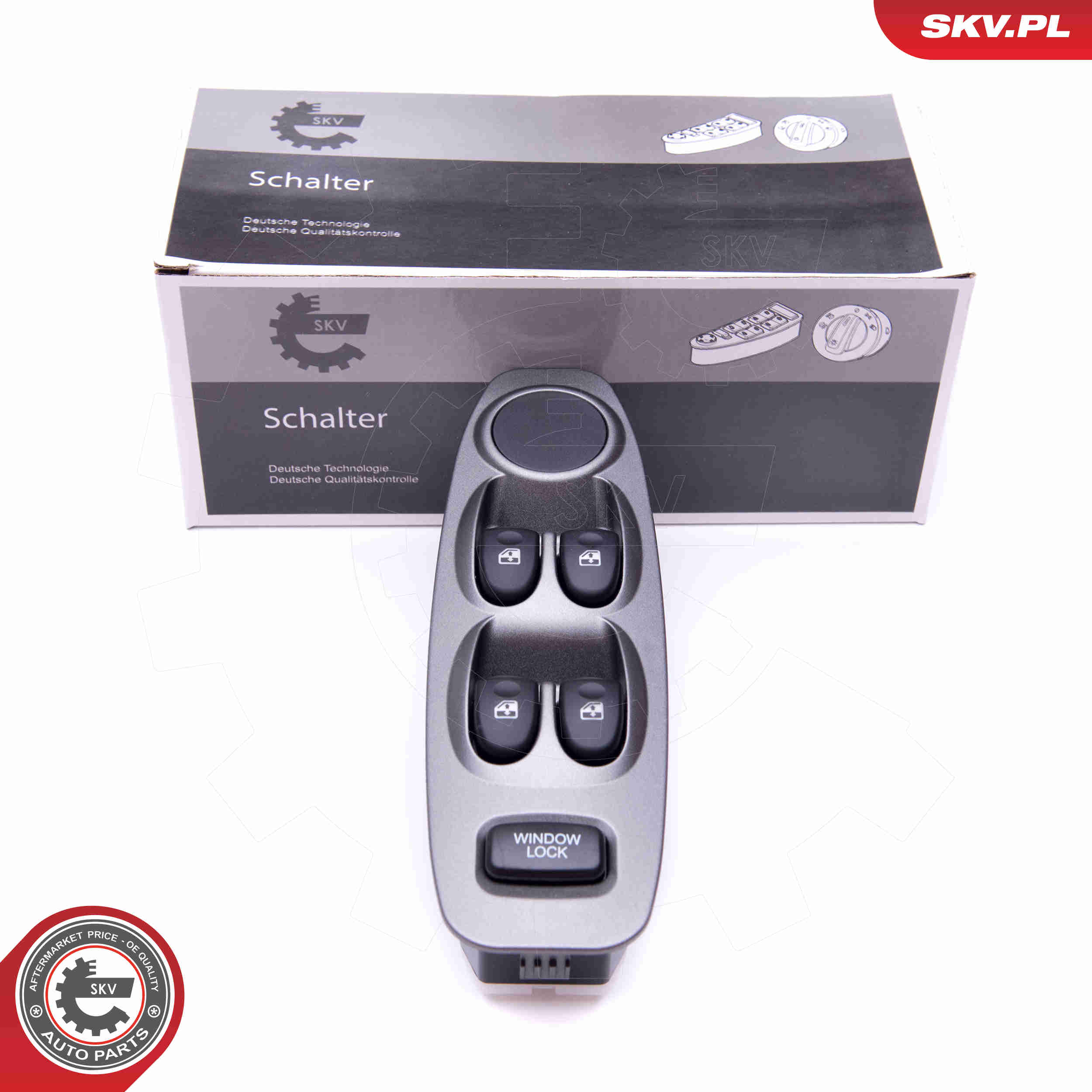 Switch, window regulator - 37SKV143 ESEN SKV