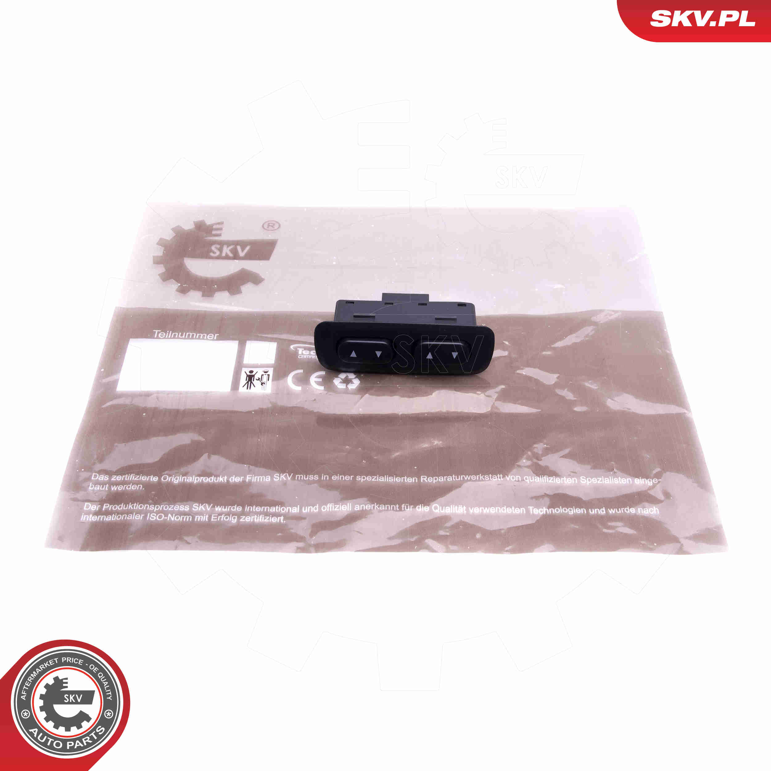Interruttore, Alzacristallo - 37SKV144 ESEN SKV