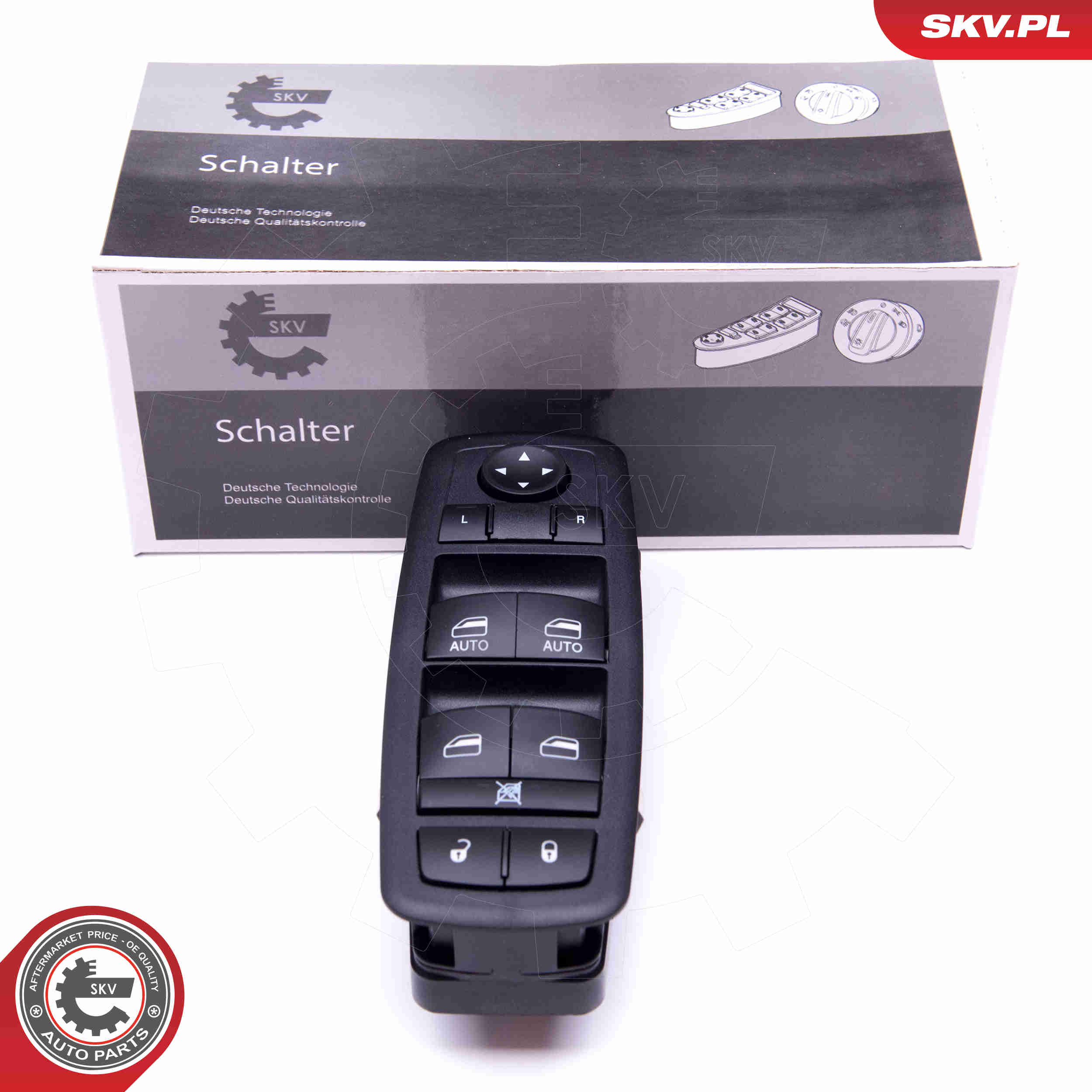 Switch, window regulator - 37SKV147 ESEN SKV
