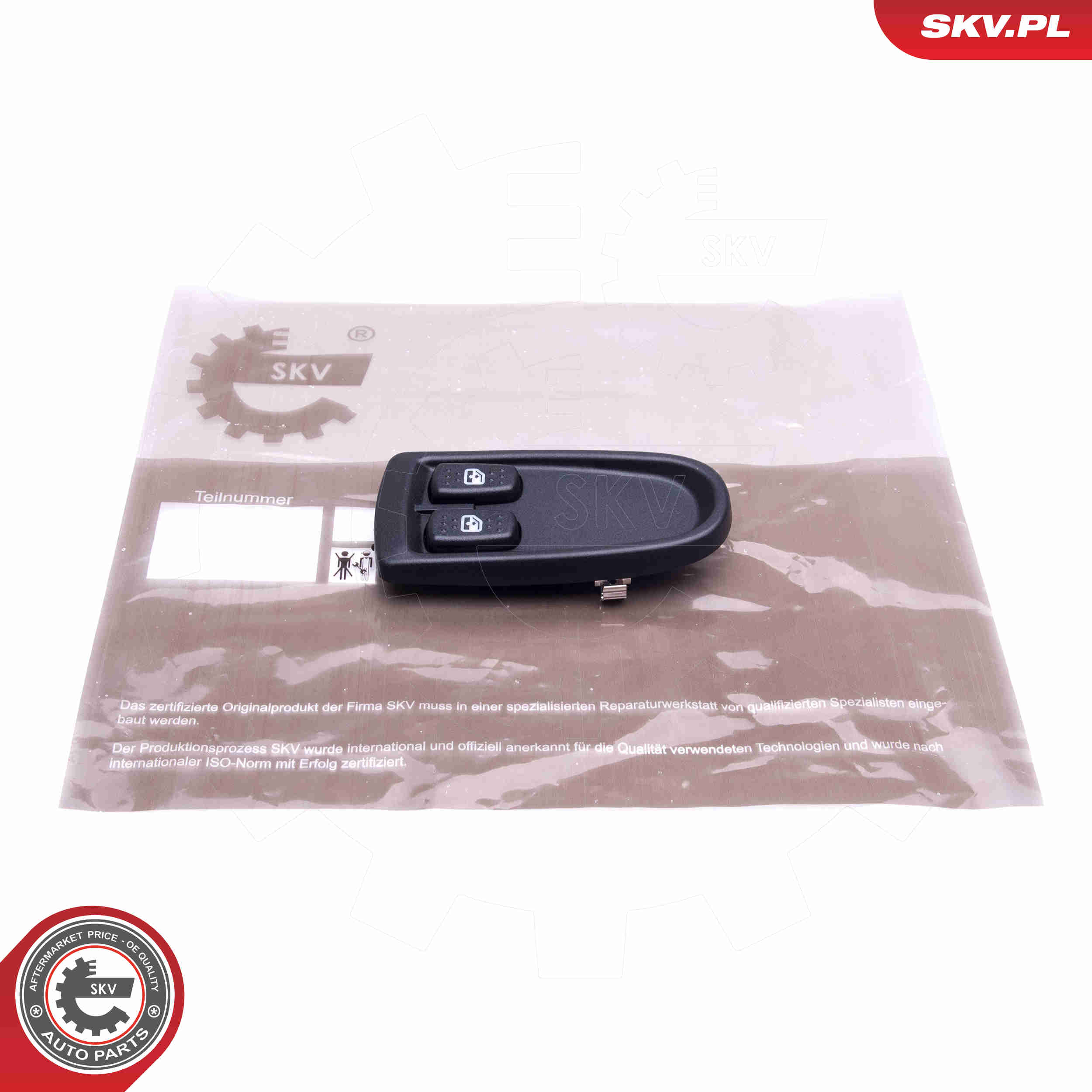 Switch, window regulator - 37SKV153 ESEN SKV