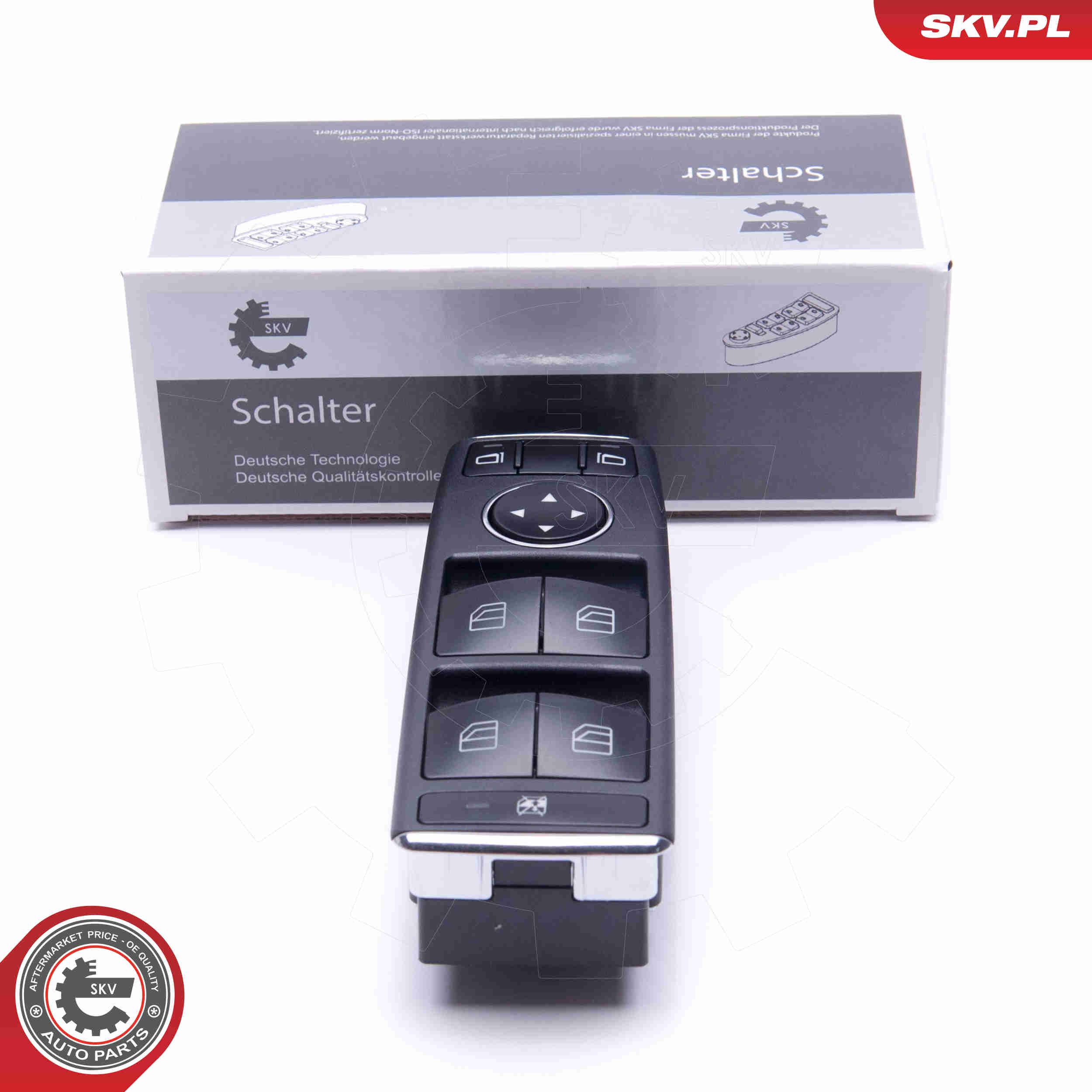 Switch, window regulator - 37SKV166 ESEN SKV