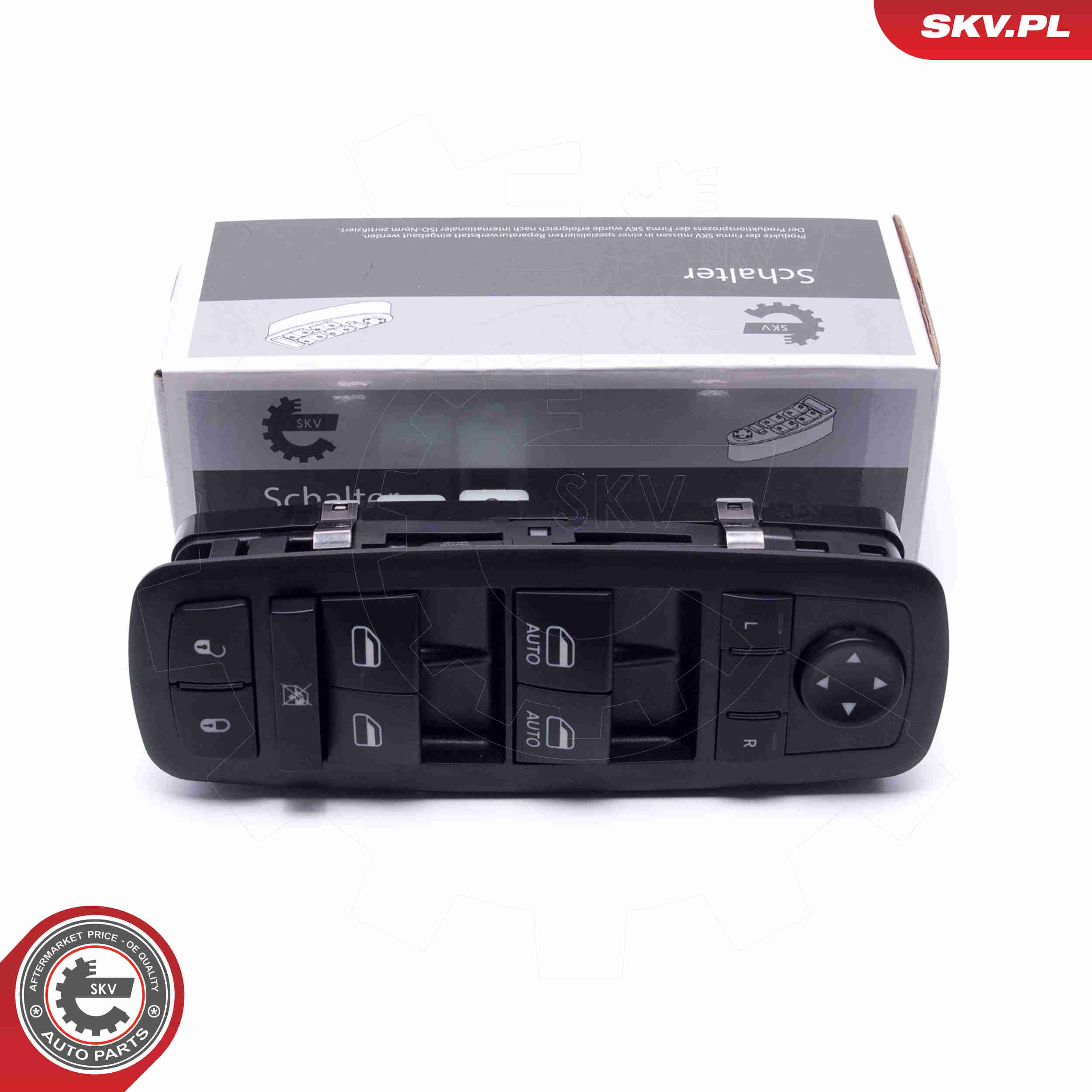 Switch, window regulator - 37SKV195 ESEN SKV