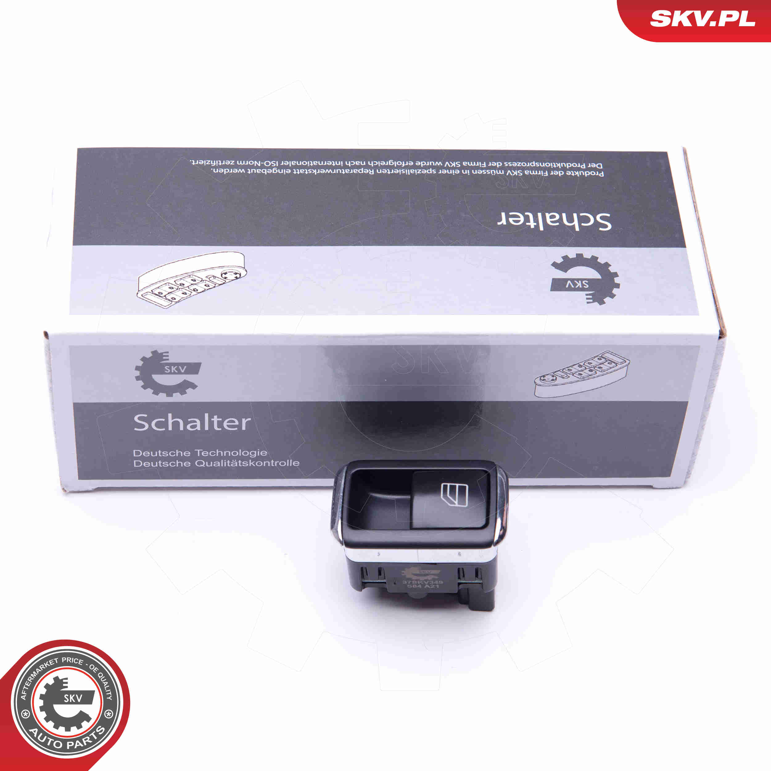 Switch, window regulator - 37SKV349 ESEN SKV