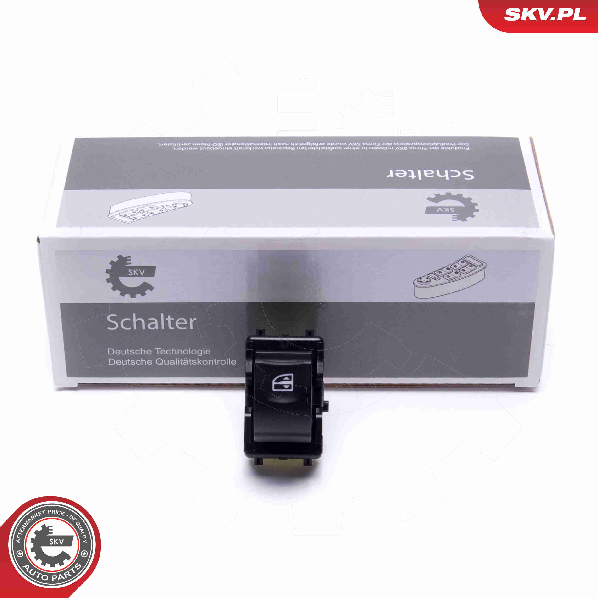 Interruttore, Alzacristallo - 37SKV385 ESEN SKV