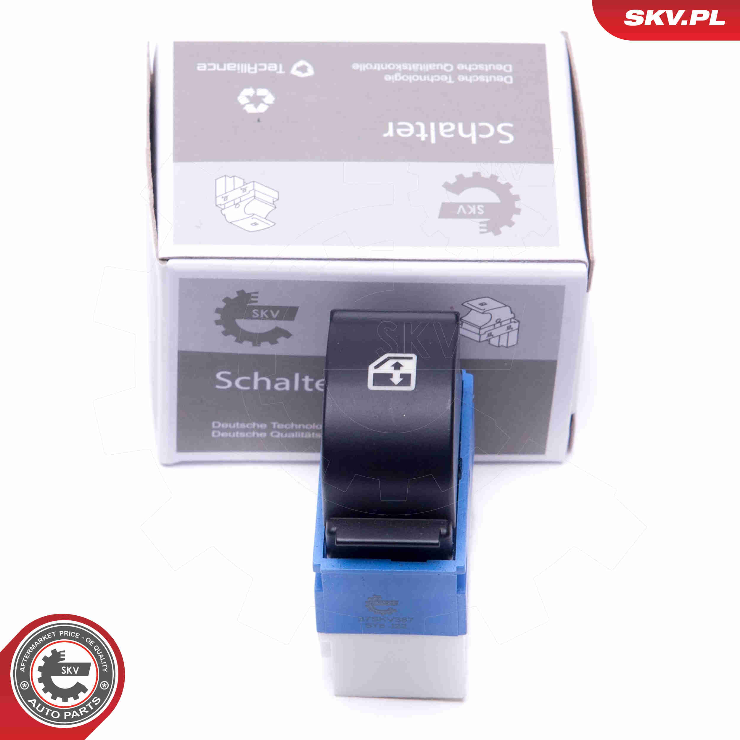 Switch, window regulator - 37SKV387 ESEN SKV