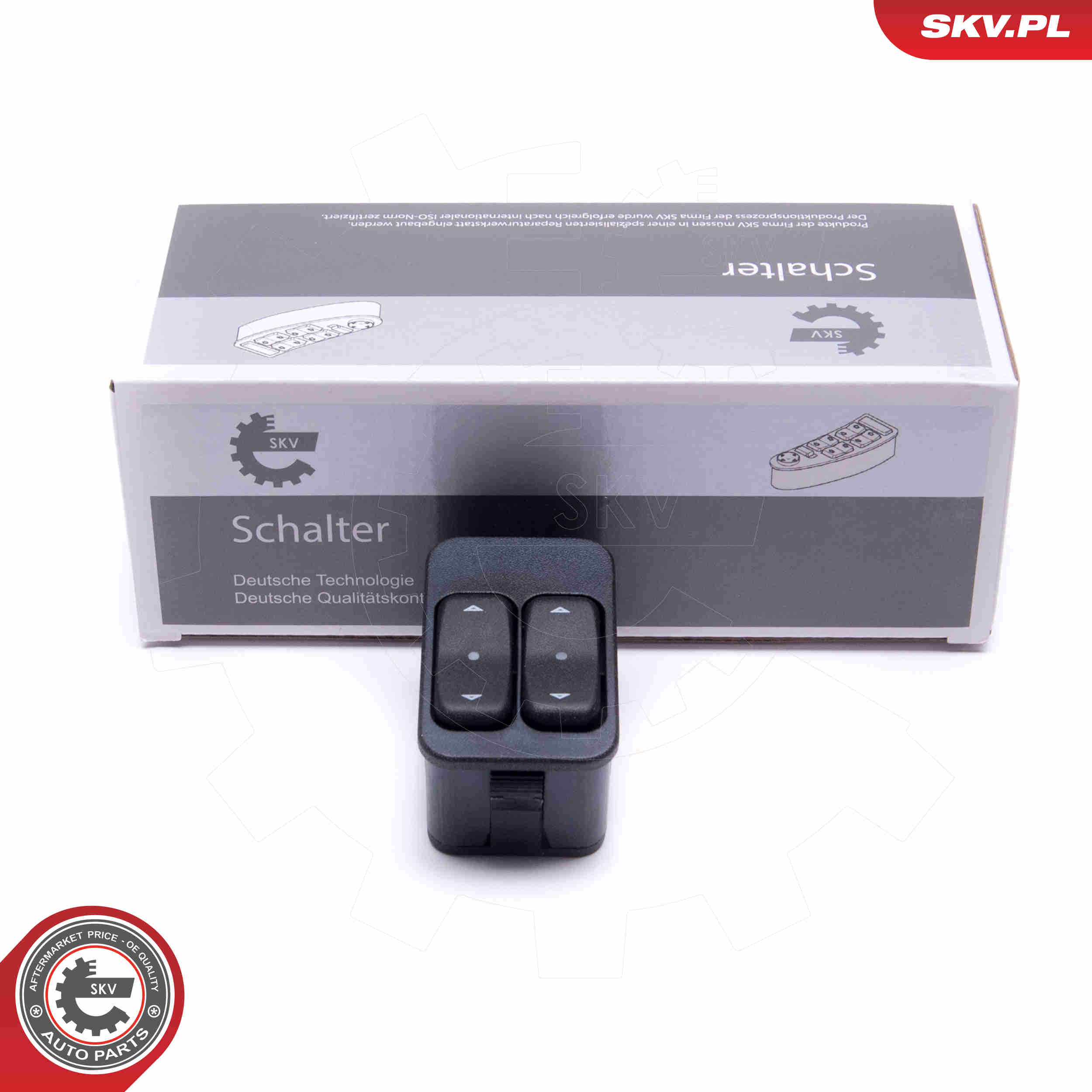 Switch, window regulator - 37SKV411 ESEN SKV