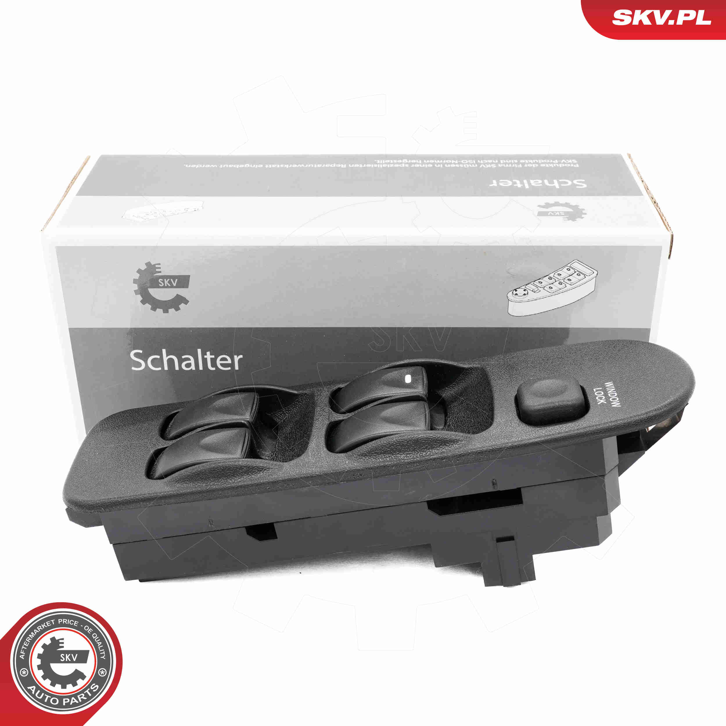 Switch, window regulator - 37SKV422 ESEN SKV