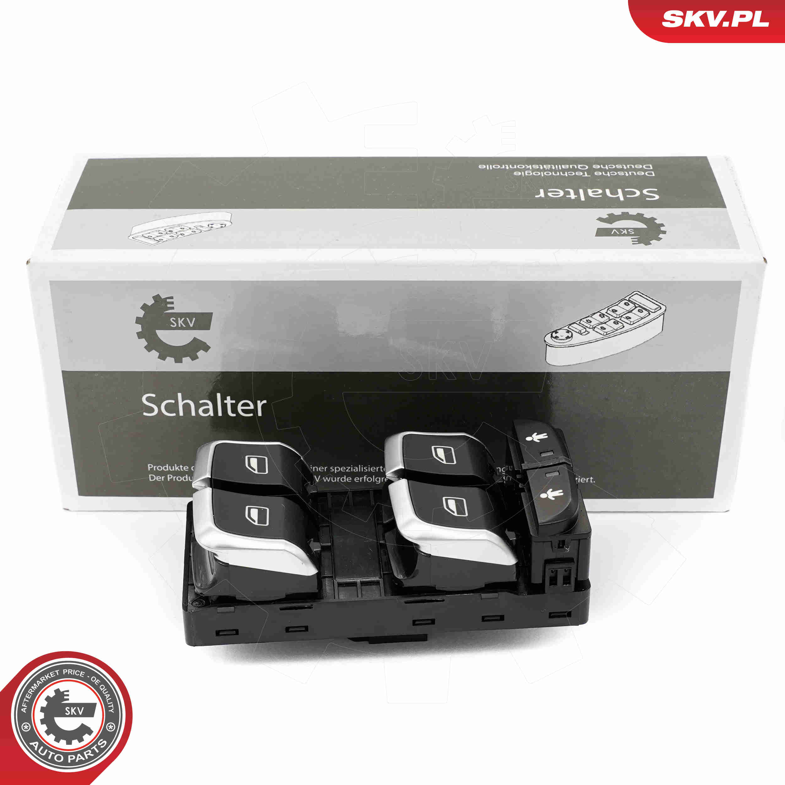 Switch, window regulator - 37SKV424 ESEN SKV