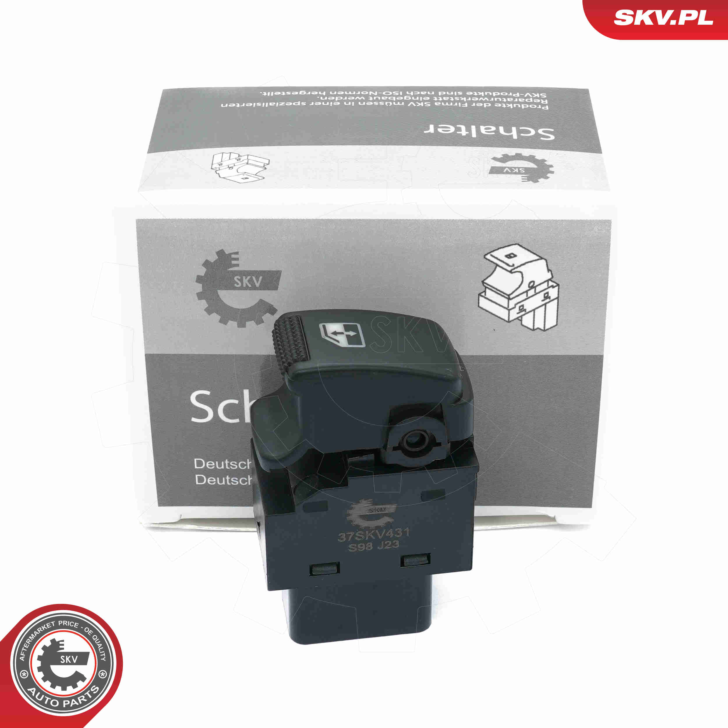 Switch, window regulator - 37SKV431 ESEN SKV