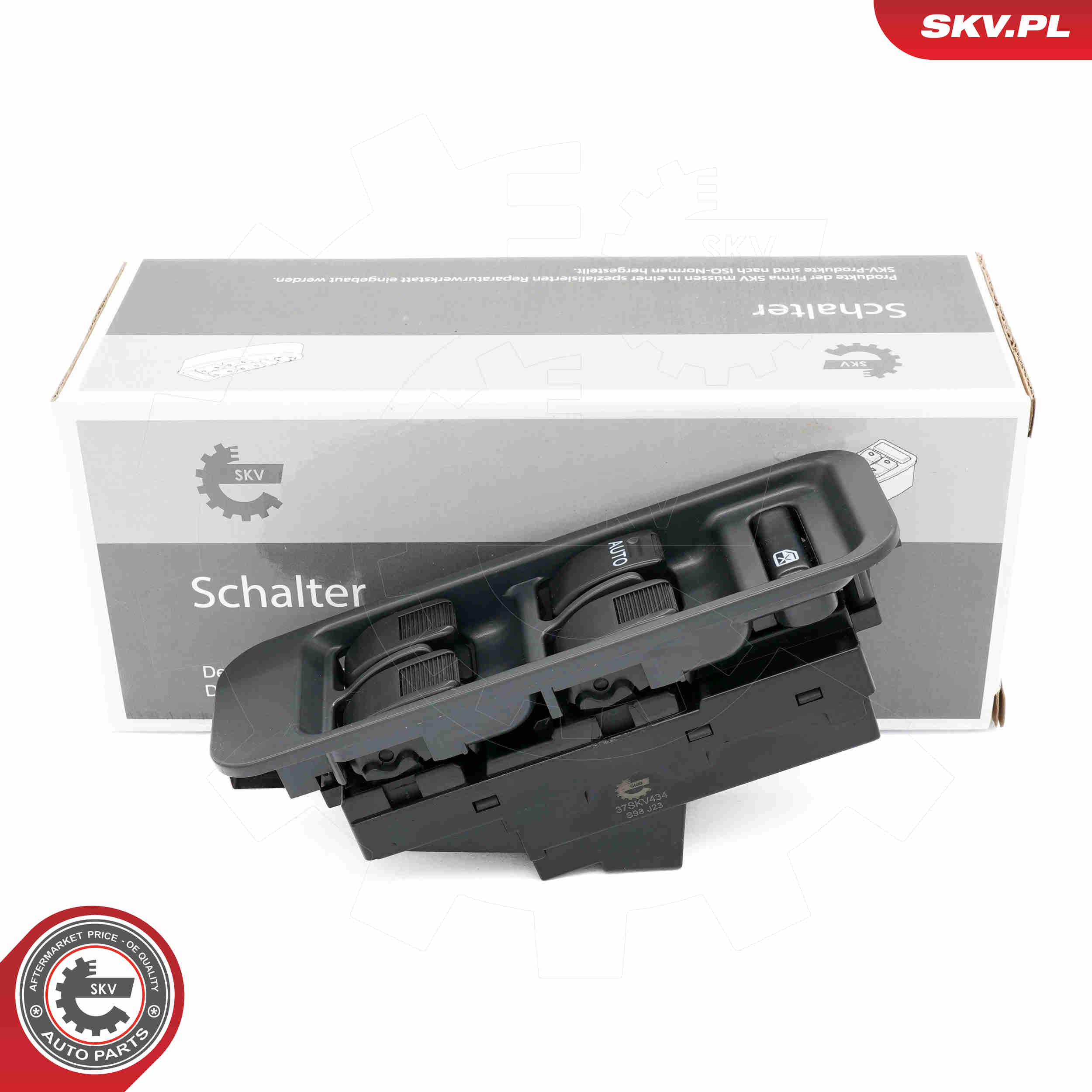 Switch, window regulator - 37SKV434 ESEN SKV