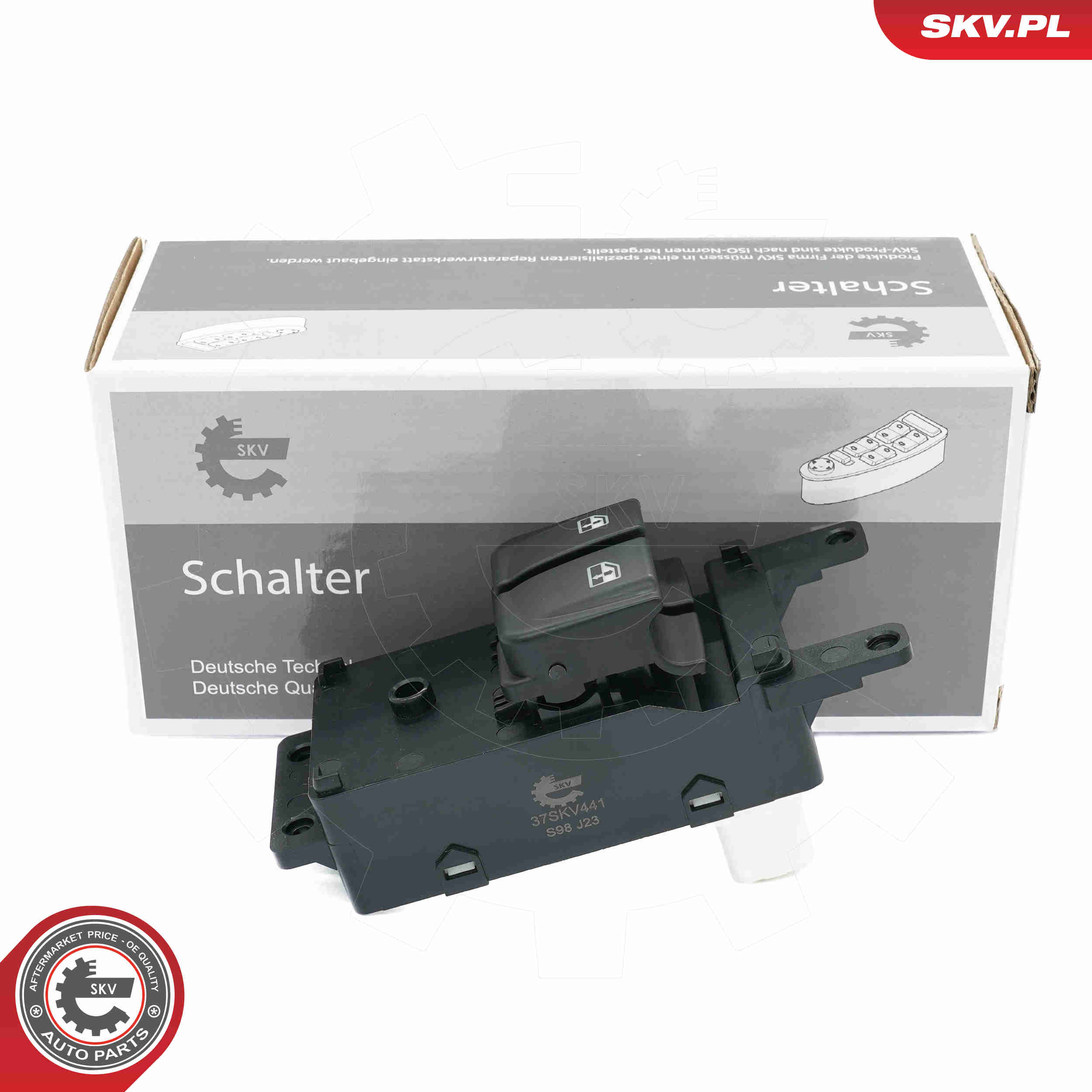 Switch, window regulator - 37SKV441 ESEN SKV