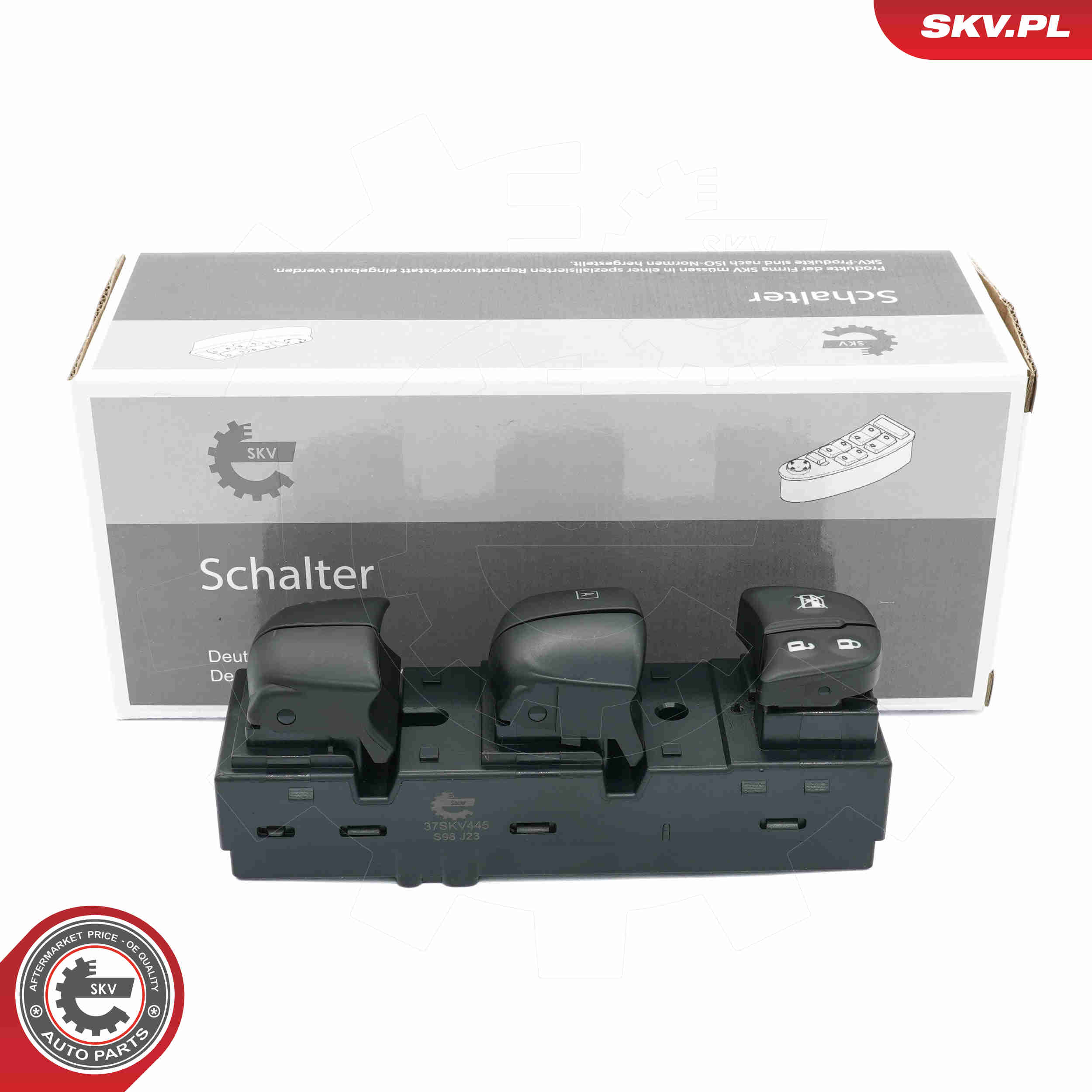 Switch, window regulator - 37SKV445 ESEN SKV