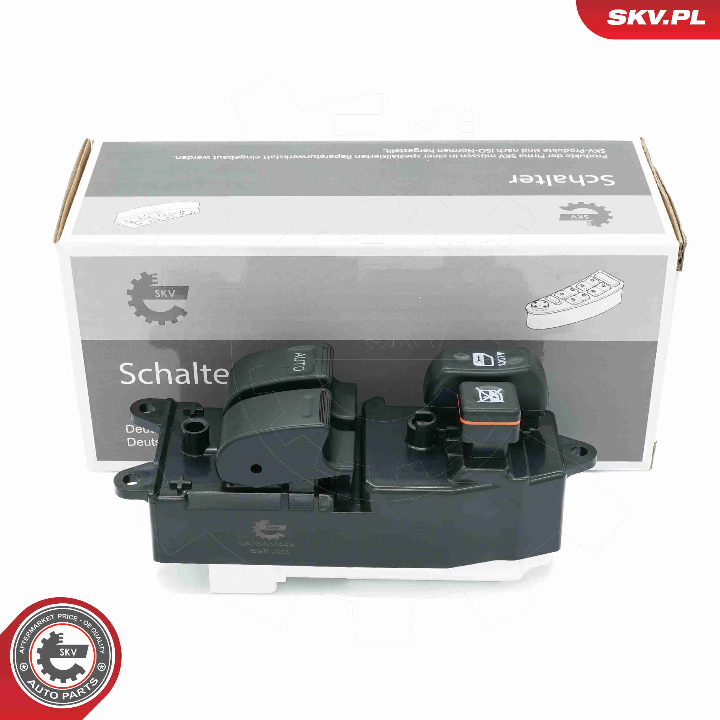 Switch, window regulator - 37SKV448 ESEN SKV