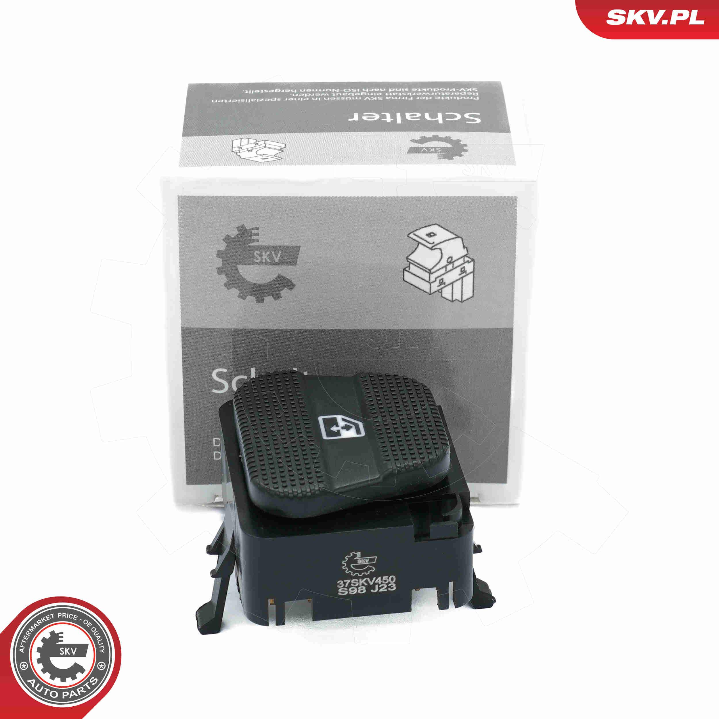Interruttore, Alzacristallo - 37SKV450 ESEN SKV